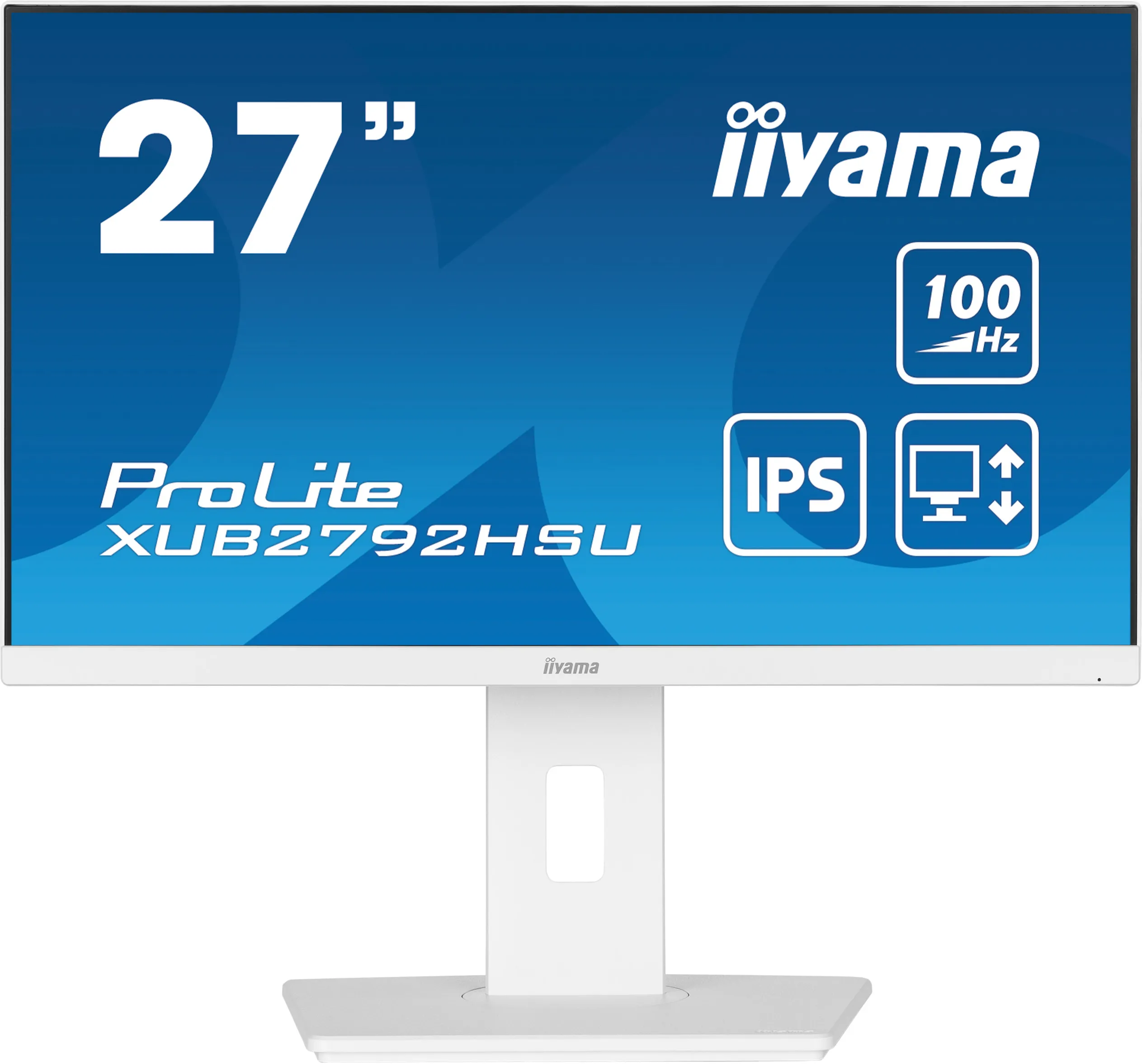 Ecran 27" Iiyama ProLite XUB2792HSU-W6 Full HD (Blanc) 100Hz