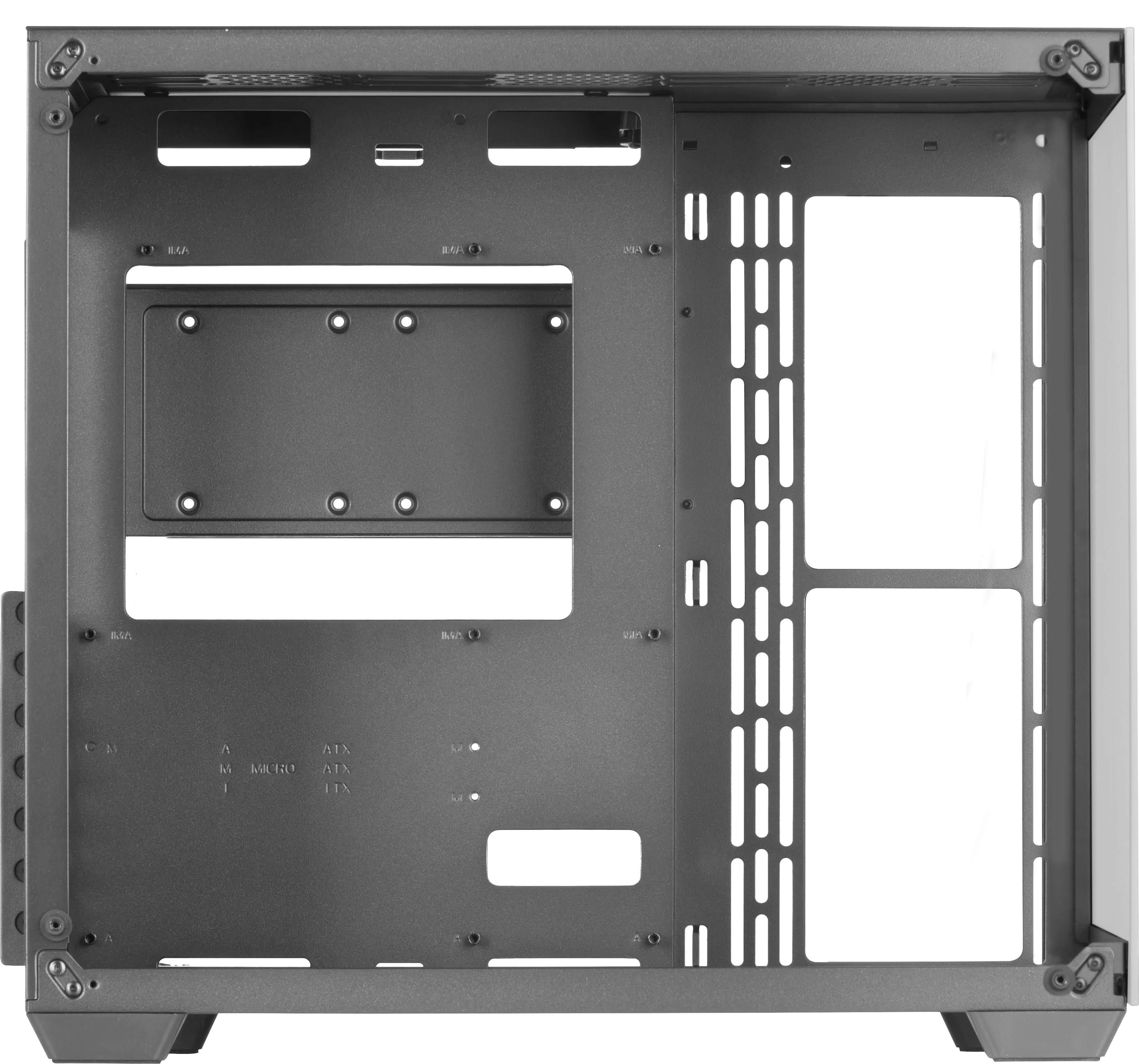 Boitier Grand Tour E-ATX Mars Gaming MCV4 avec panneaux vitrés (Noir)