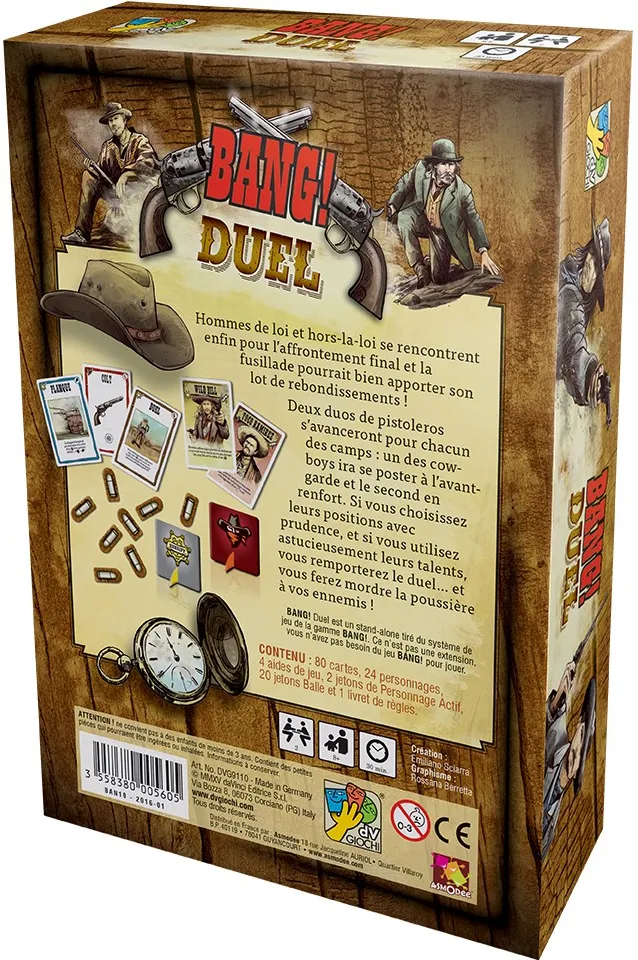 Jeu - Bang ! Le Duel