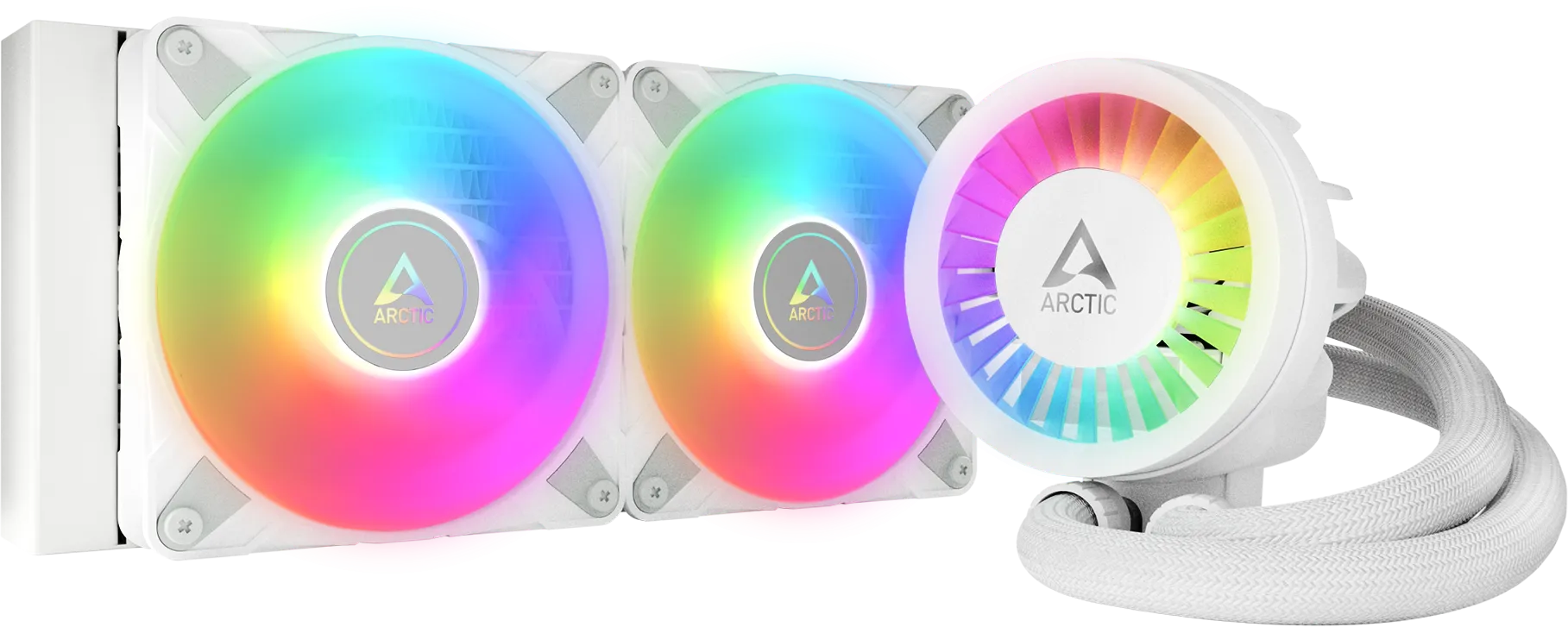 Kit Watercooling AIO Arctic Liquid Freezer III RGB - 240mm (Blanc)