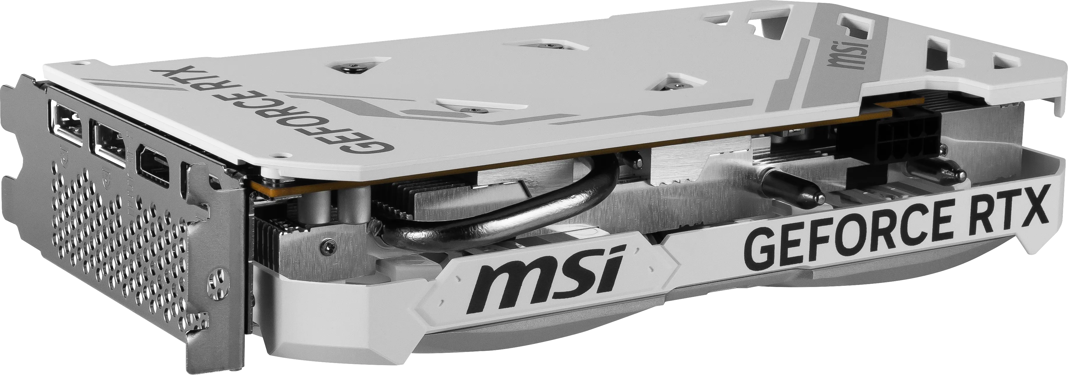 Carte Graphique Nvidia MSI GeForce RTX 4060 Ventus 2X White OC 8Go