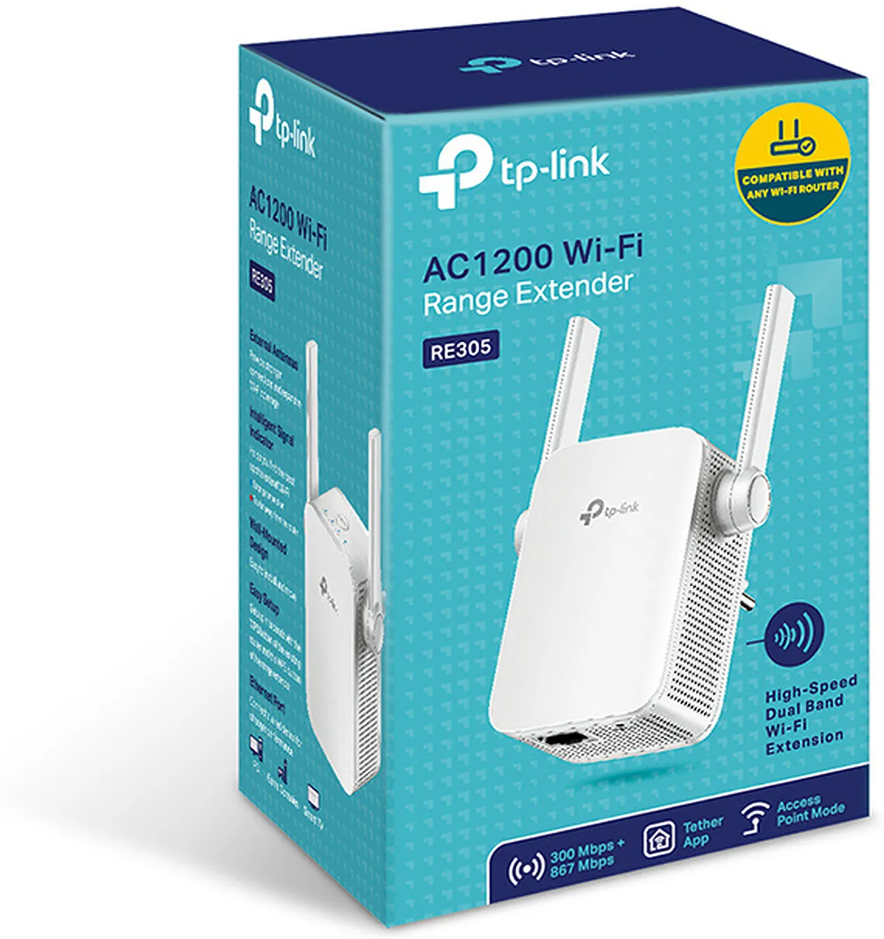 Point d'Accès Répéteur Wifi TP-Link RE305 (AC1200)