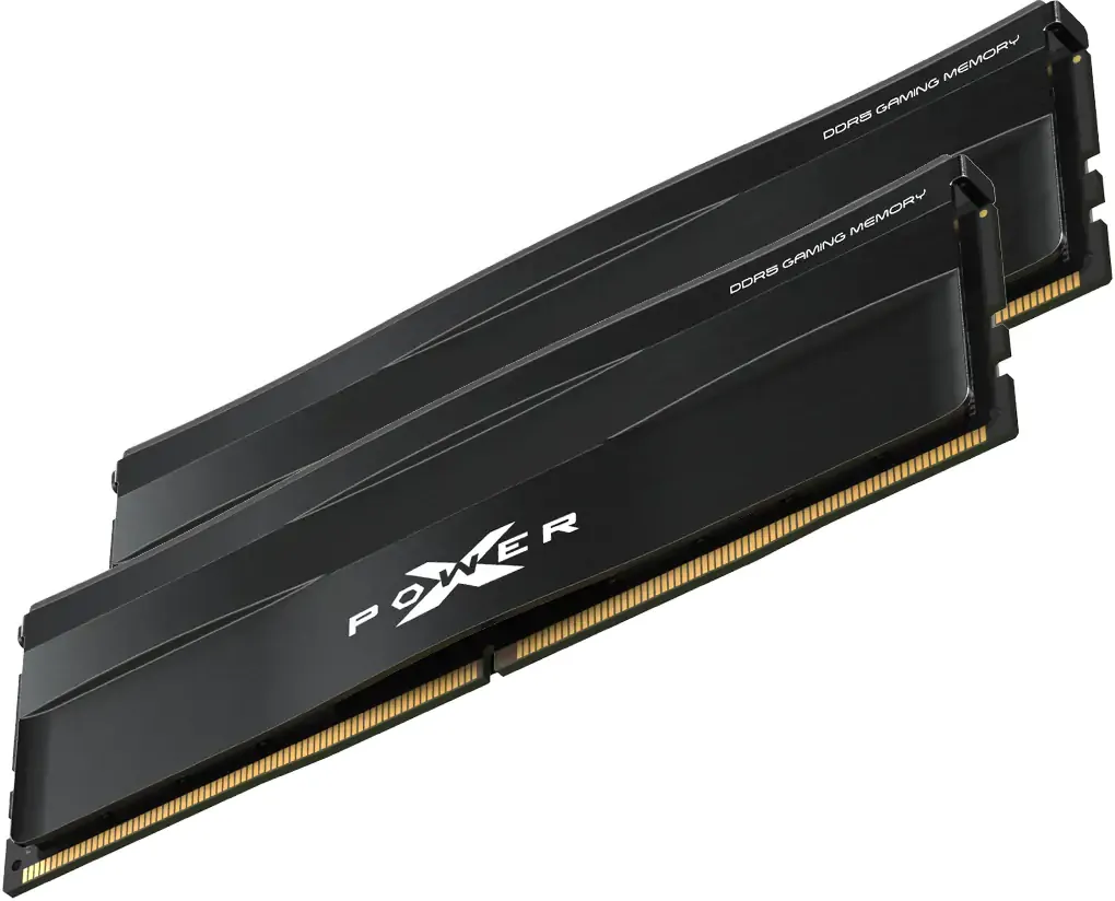 Kit Barrettes mémoire 32Go (2x16Go) DIMM DDR5 Silicon Power XPower Zenith 6000Mhz (Noir)