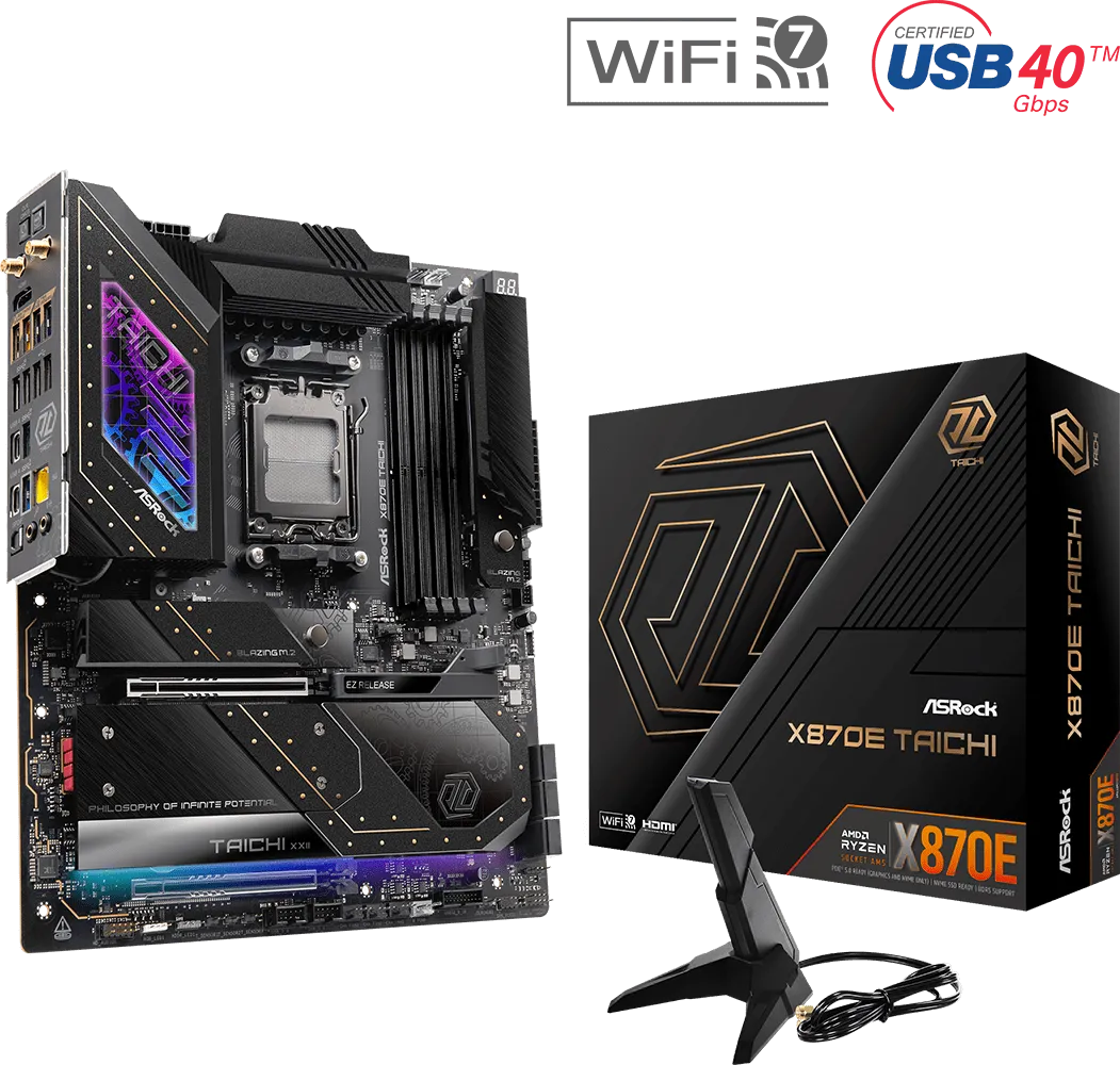 Carte Mère ASRock X870E Taichi (AMD AM5) E-ATX