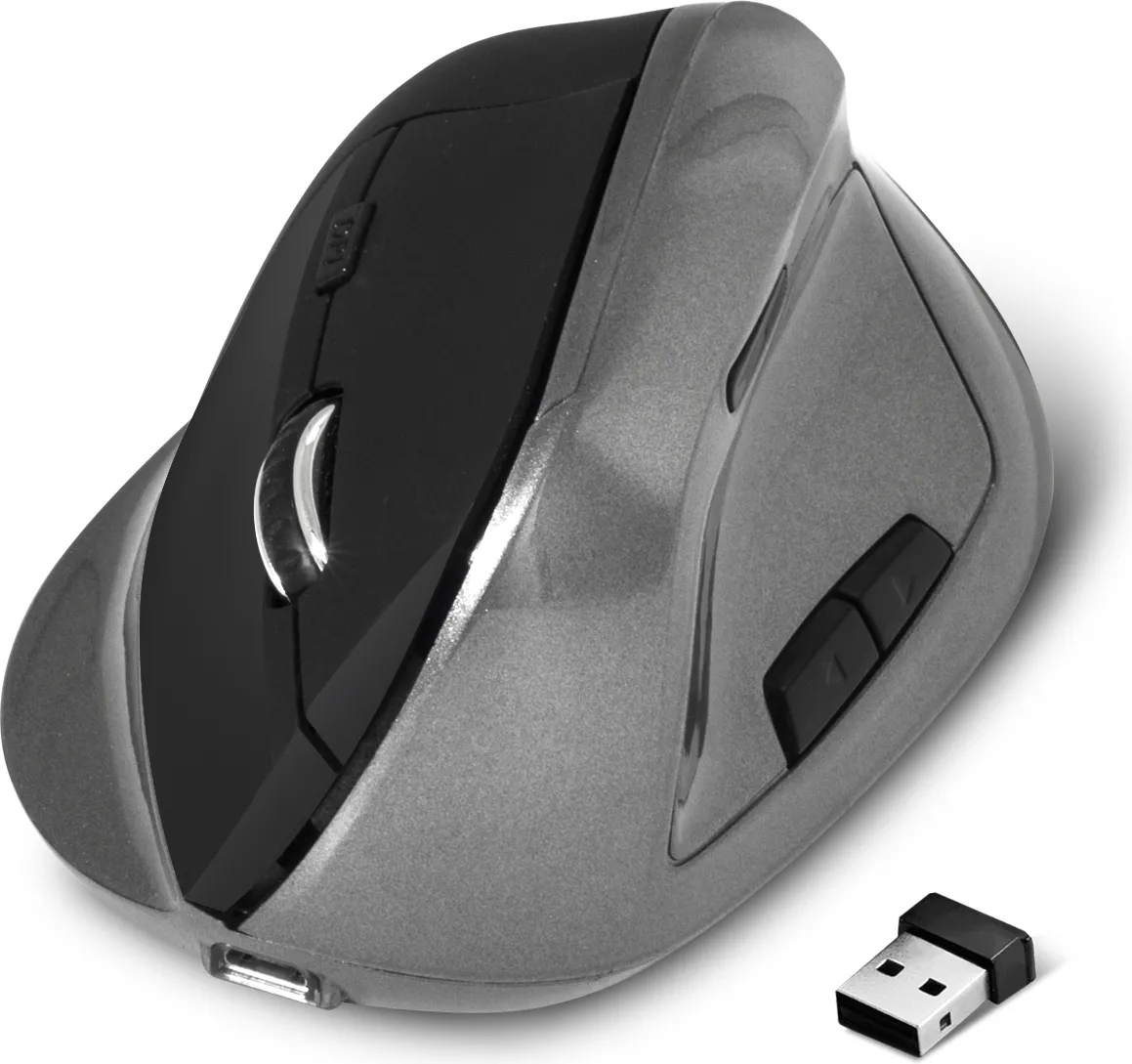 Souris sans fil ergonomique Advance Vertical Plus (Noir)