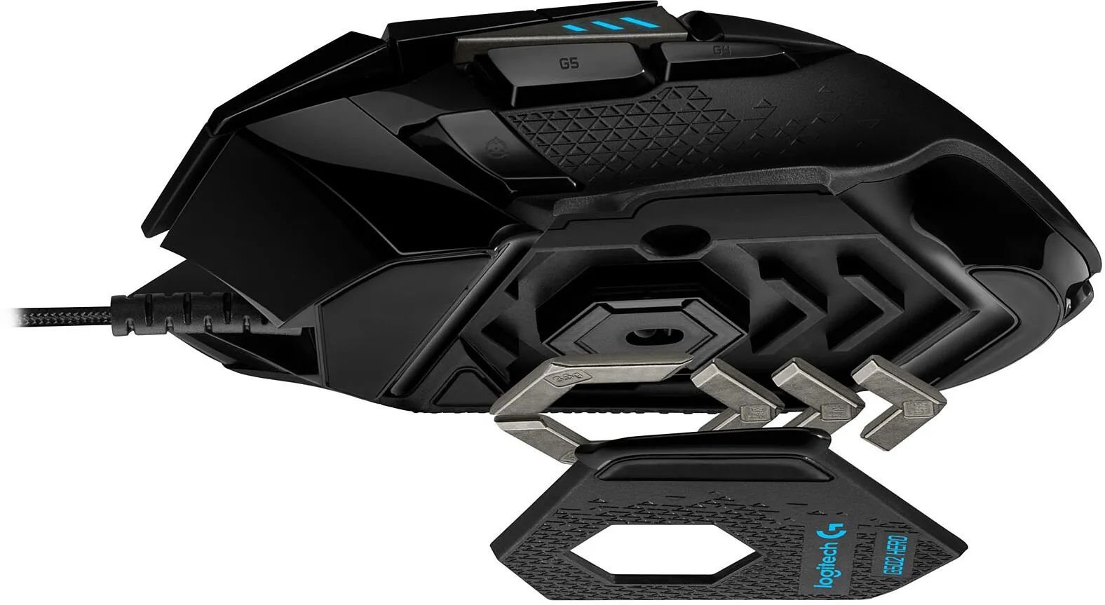 Souris filaire Logitech G502 Hero RGB (Noir)