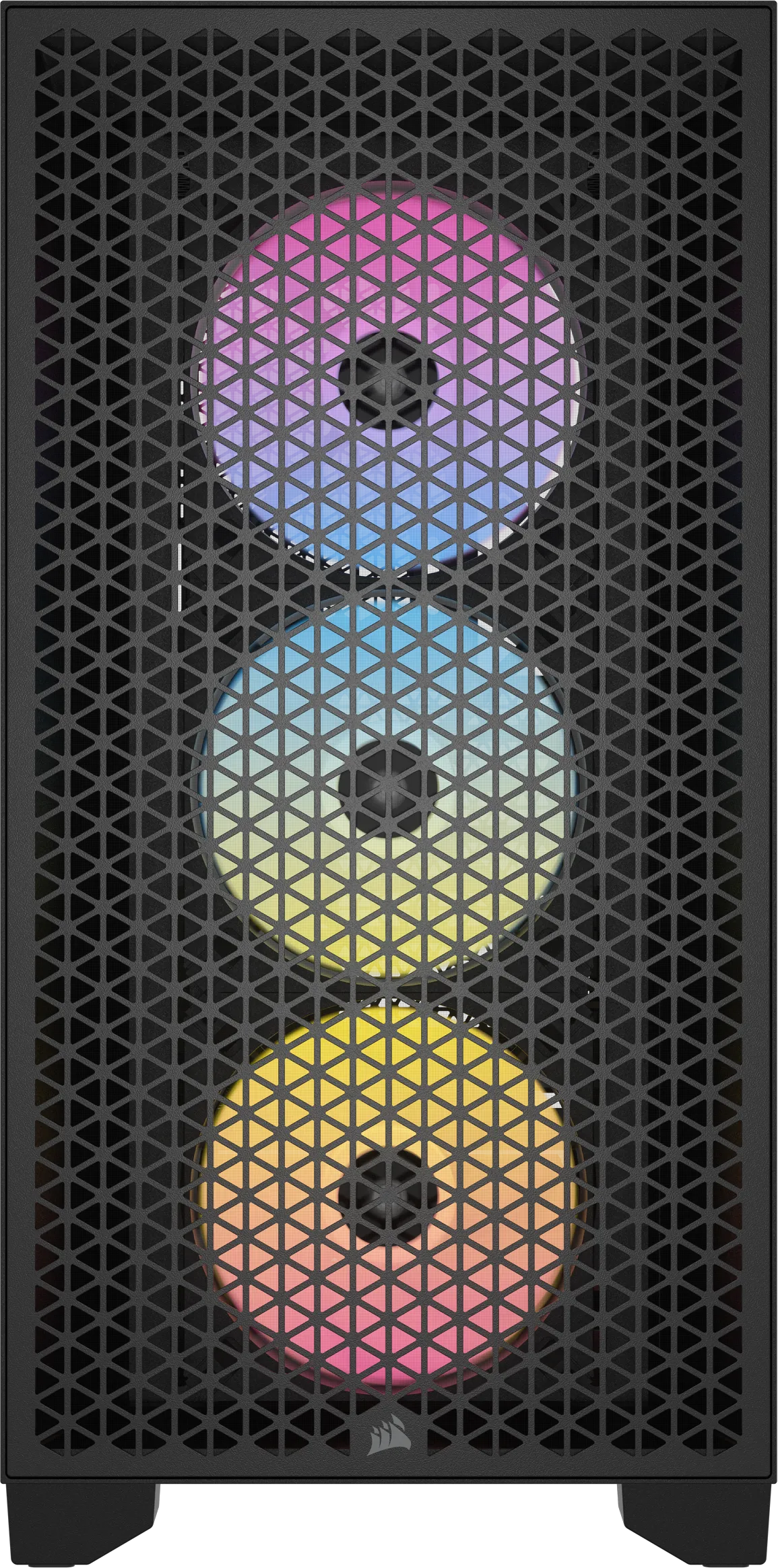 Boitier Moyen Tour ATX Corsair 3000D Airflow RGB avec panneaux vitrés (Noir)