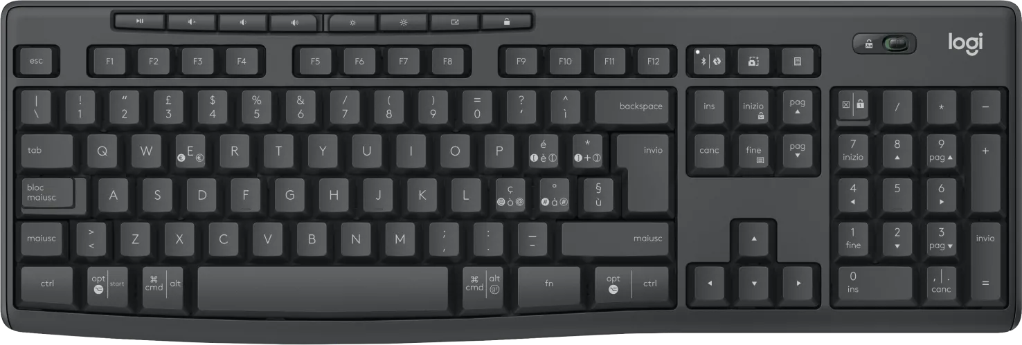 Pack 2en1 (Clavier/Souris) sans fil Logitech MK370 Combo Business (Noir)