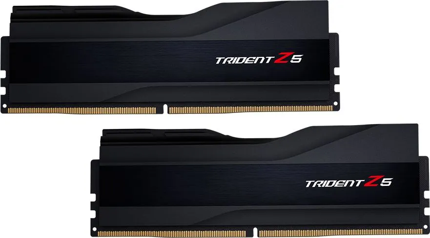 Kit Barrettes mémoire 32Go (2x16Go) DIMM DDR5 G.Skill Trident Z5  6000MHz (Noir) CL30