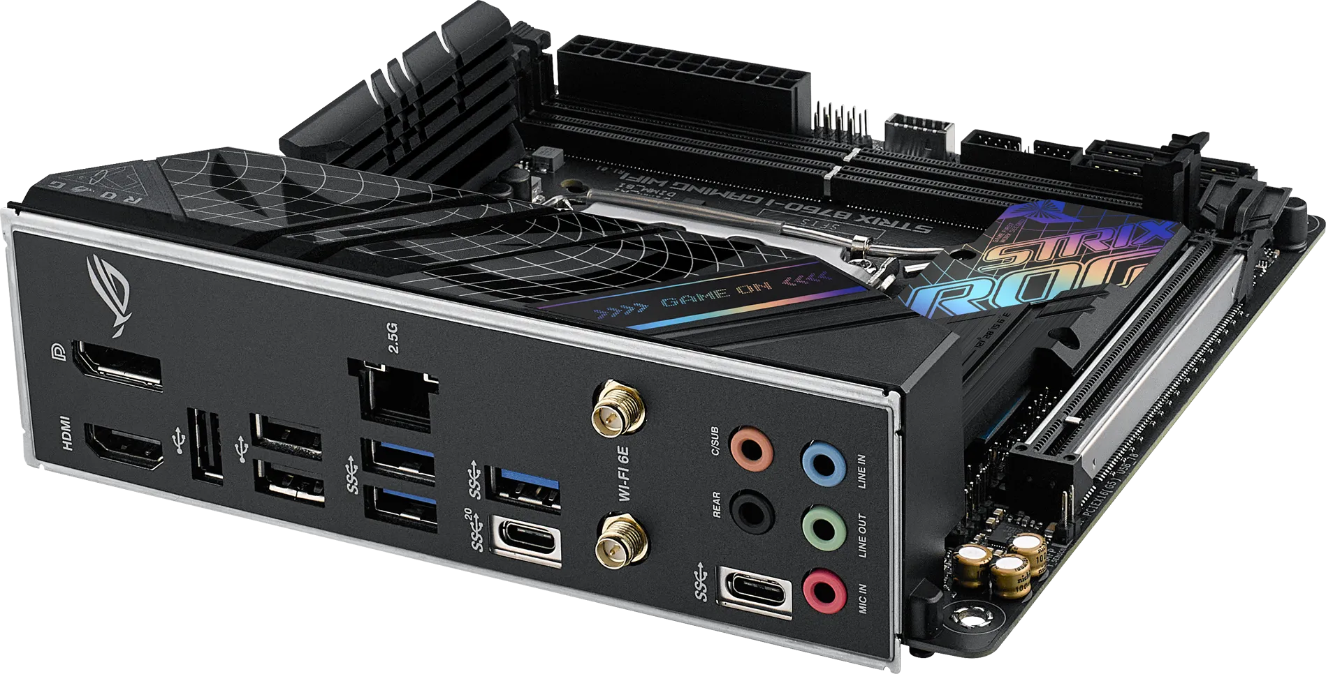 Carte Mère Asus Rog Strix B760-I Gaming WiFi DDR5 (Intel LGA 1700) Mini ITX