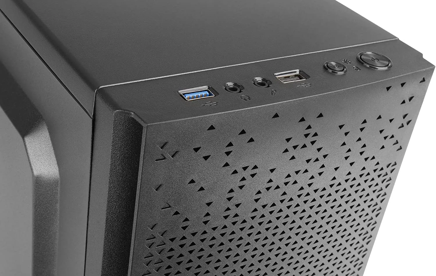 Boitier Mini Tour Micro ATX Anima AC6500 avec alimentation 500W (Noir)