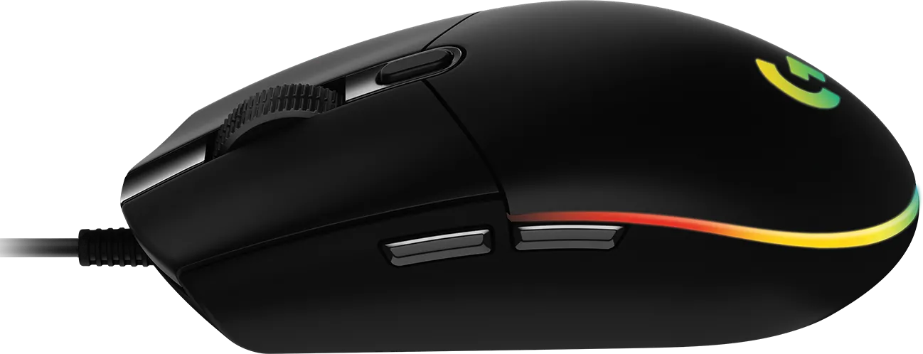 Souris filaire Gamer Logitech G102 LightSync RGB (Noir)