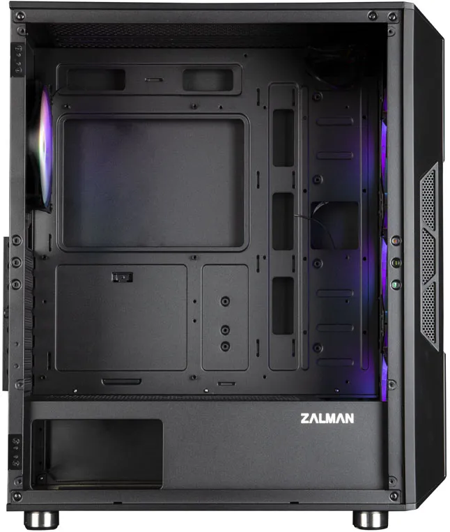 Boitier Moyen Tour ATX Zalman I3 Neo RGB avec panneau vitré (Noir)