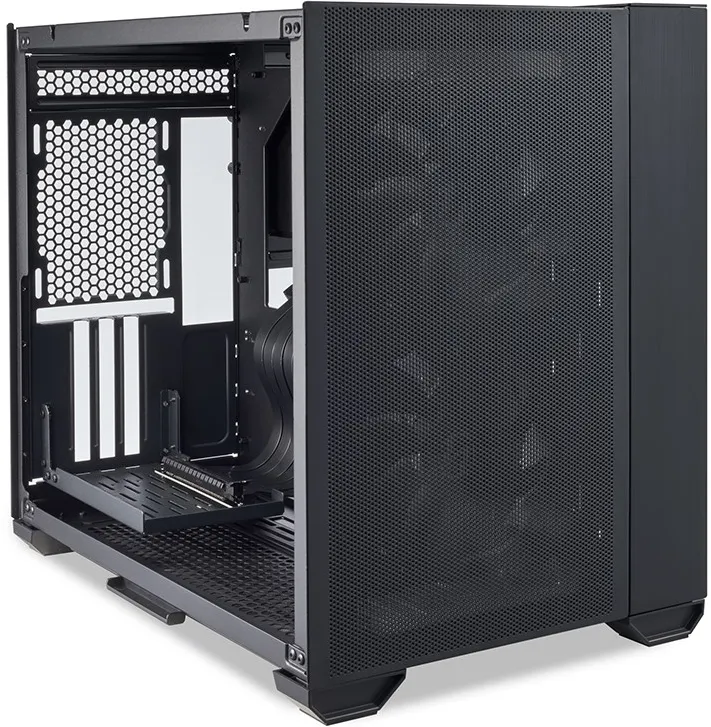 Boitier Moyen Tour E-ATX Lian-Li O11 Air Mini avec panneau vitré (Noir)