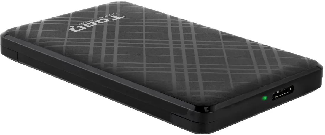 Boitier externe USB 3.1 TooQ TQE-2500 - S-ATA 2,5" (Noir)