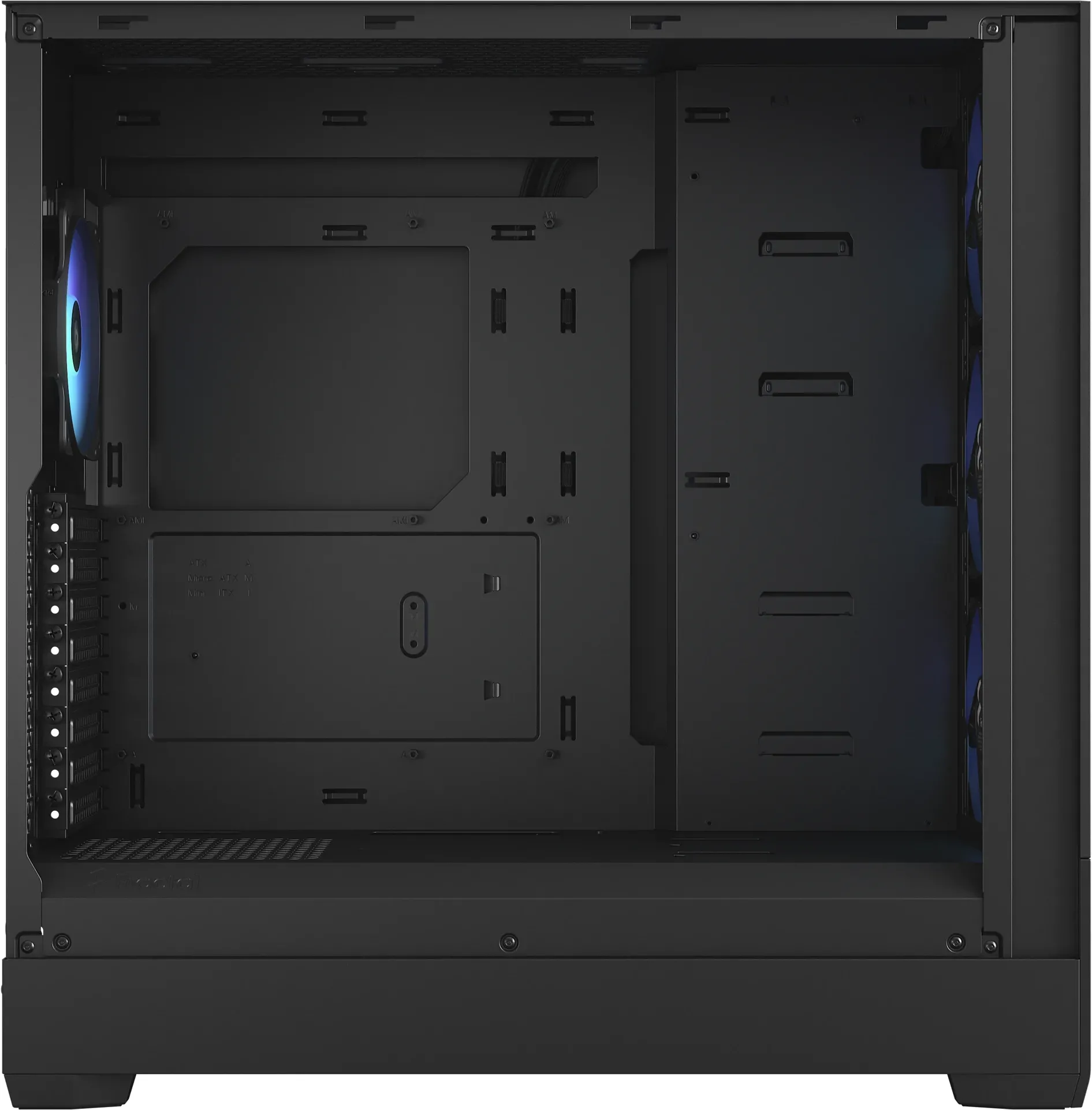 Boitier Grand Tour E-ATX Fractal Design Pop Air XL RGB avec panneau vitré (Noir)