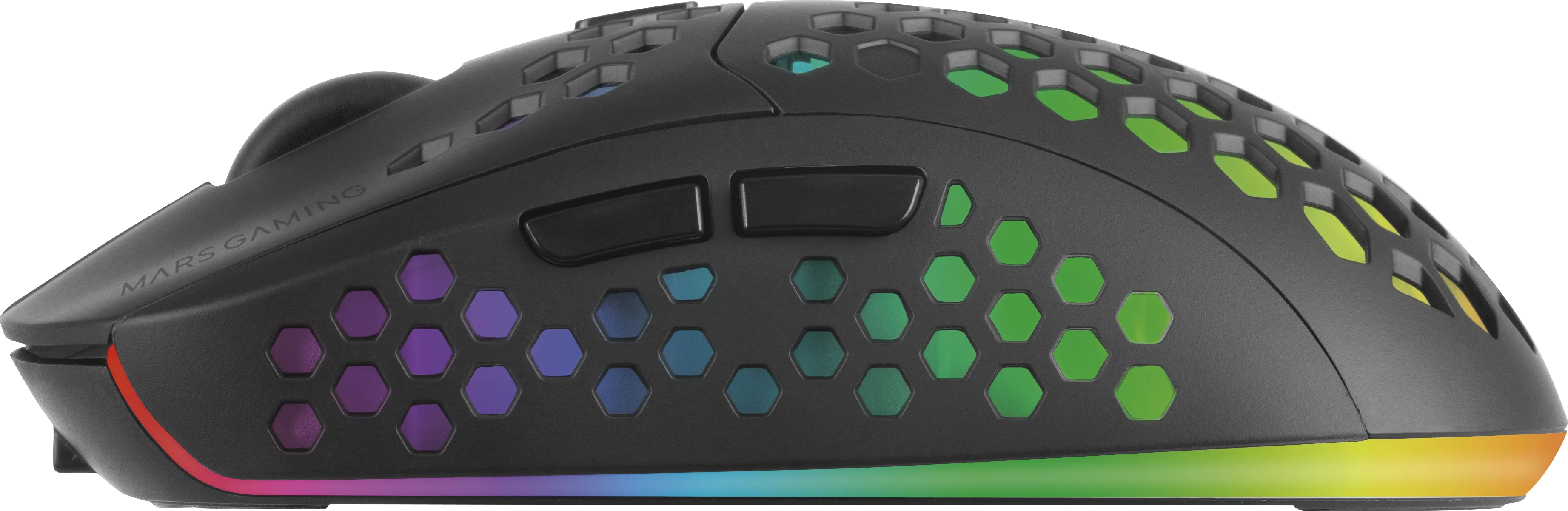Souris sans fil Gamer Mars Gaming MMW3 RGB (Noir)