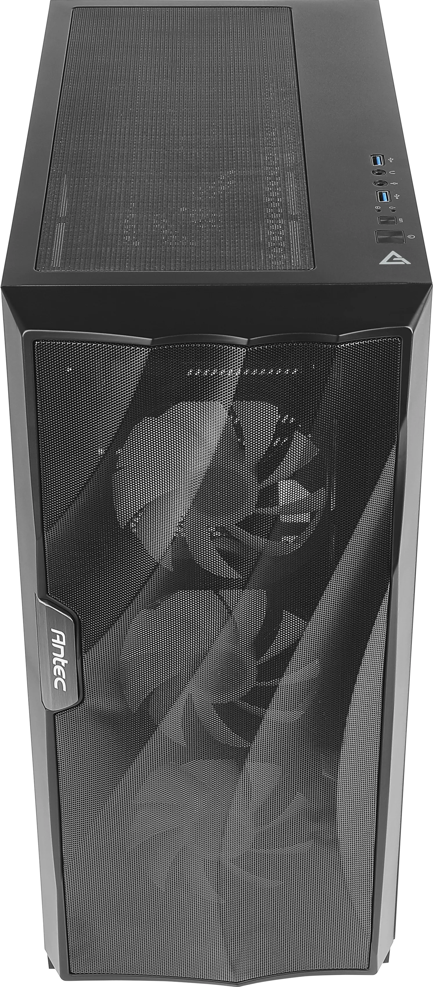 Boitier Moyen Tour ATX Antec Dark Fleet DF700 Flux RGB avec panneau vitré (Noir)