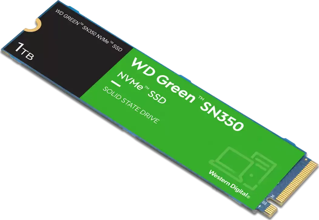 Disque SSD Western Digital Green SN350 1To  - NVMe M.2 Type 2280