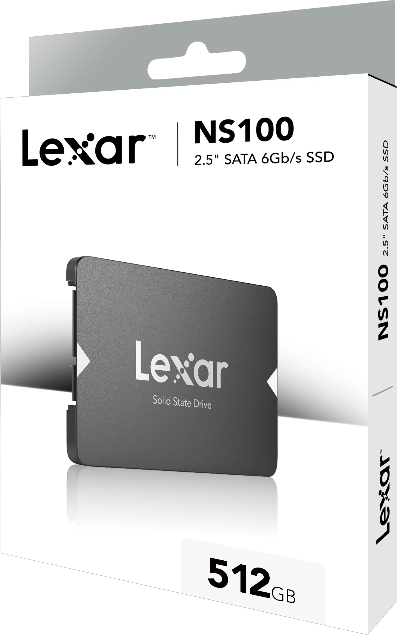 Disque SSD Lexar NS100 512Go - S-ATA 2,5"
