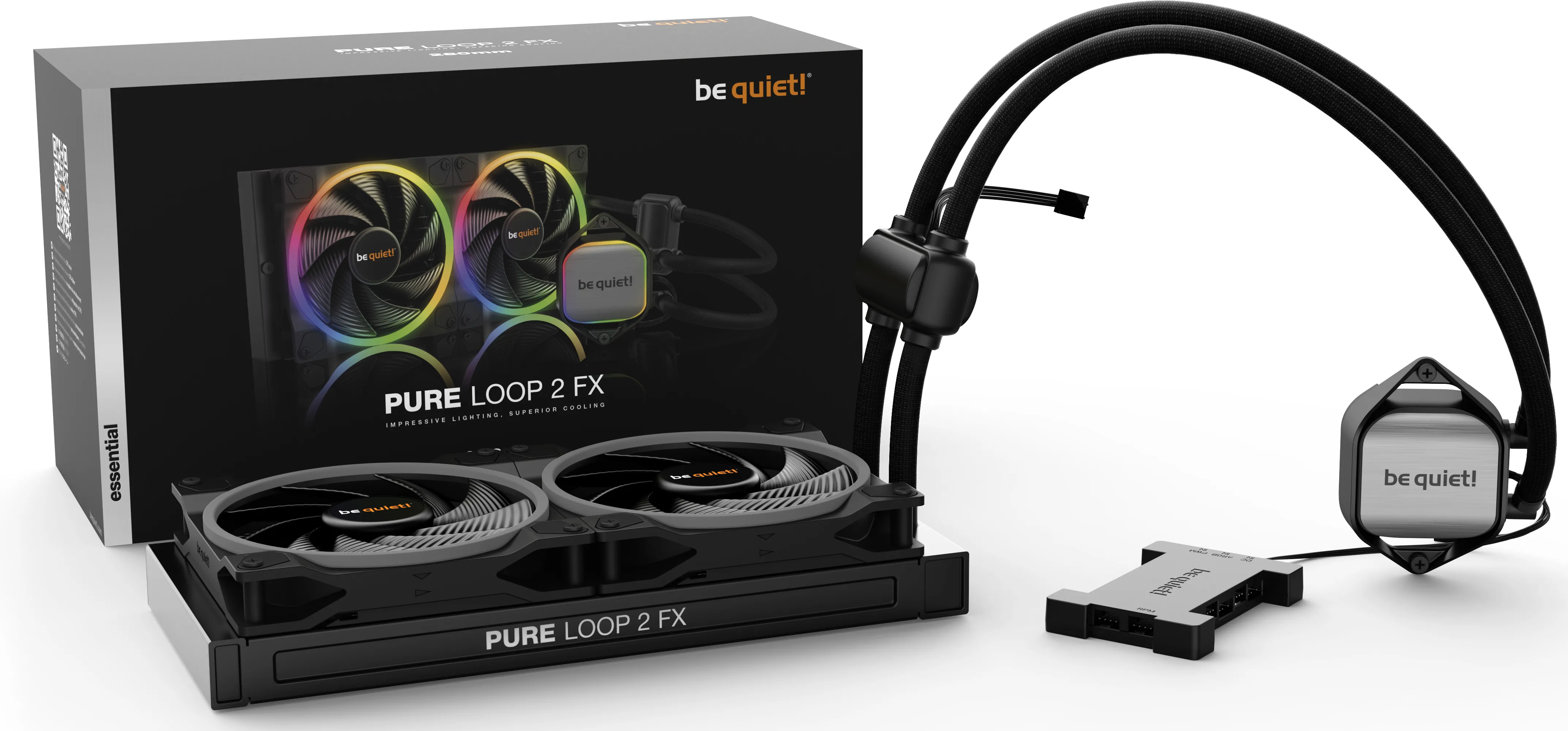 Kit Watercooling AIO be quiet! Pure Loop 2 FX RGB - 280mm (Noir)