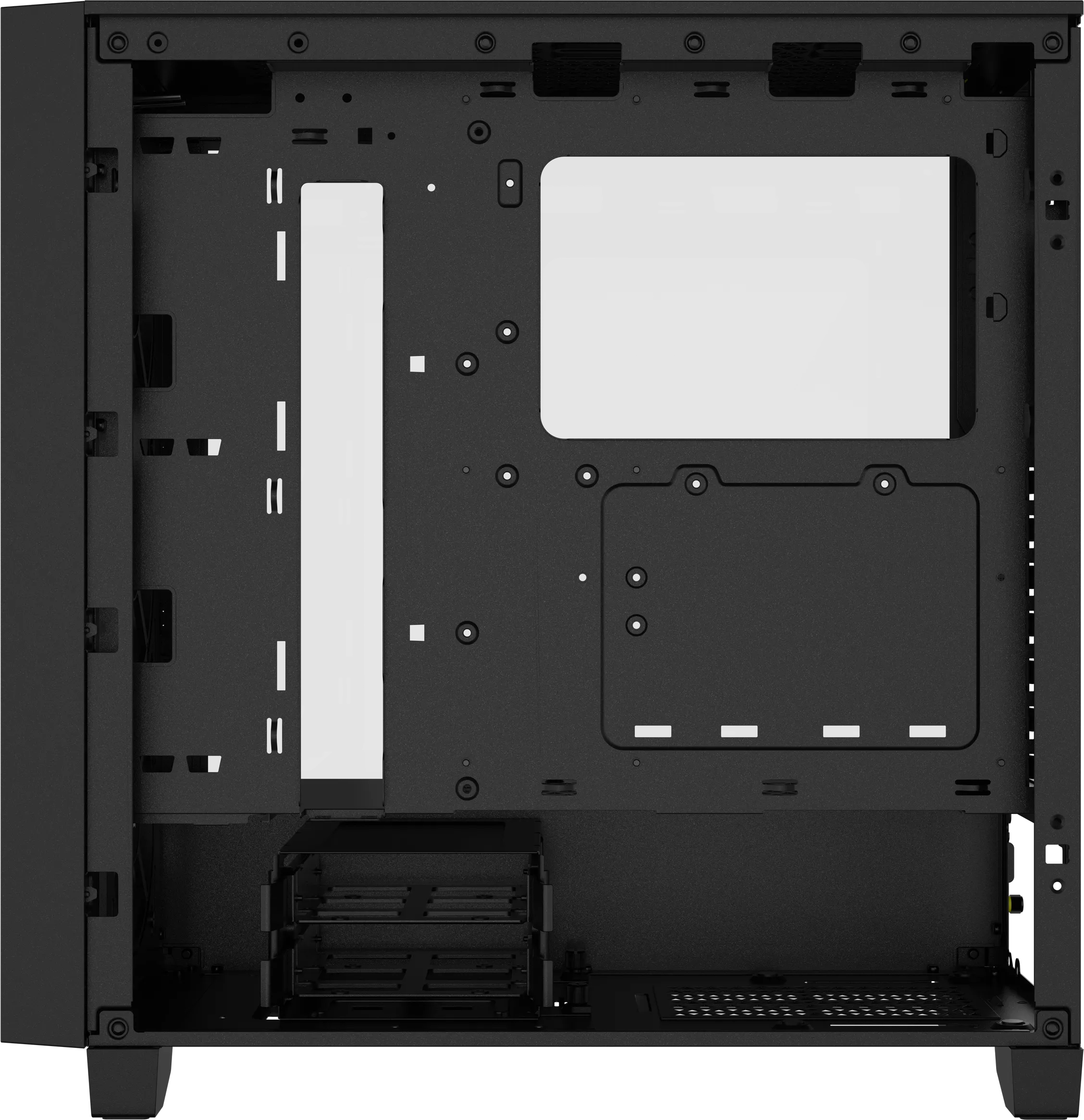 Boitier Moyen Tour ATX Corsair 3000D Airflow RGB avec panneaux vitrés (Noir)