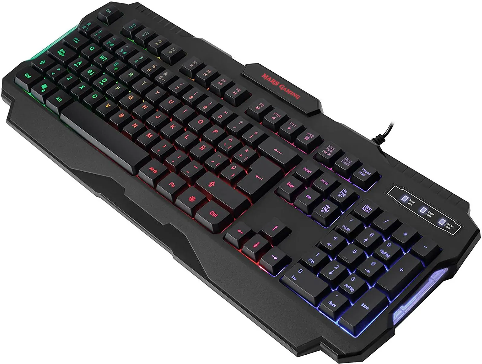 Clavier Gamer Mars Gaming MRK0 RGB (Noir)