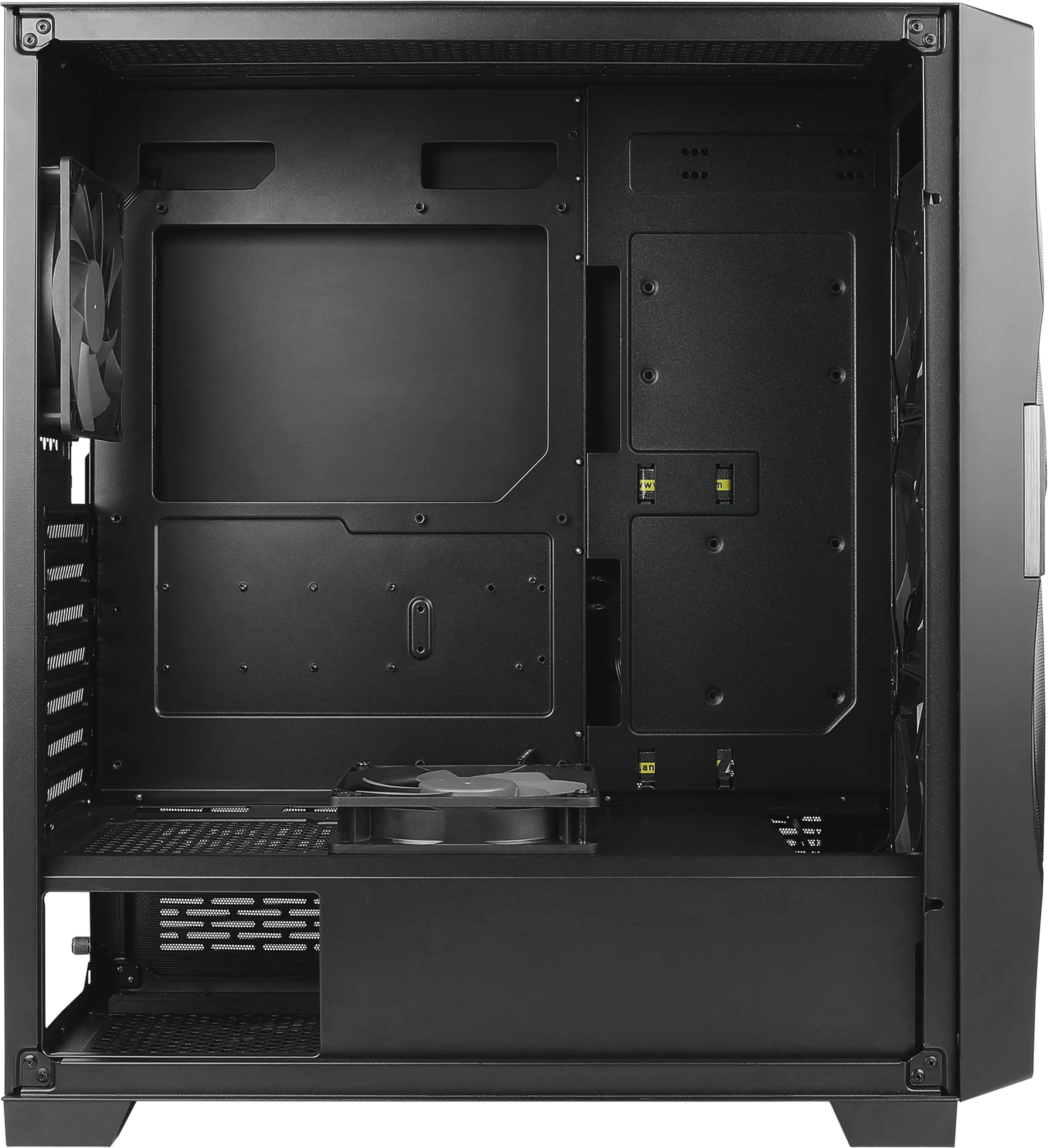 Boitier Moyen Tour ATX Antec Dark Fleet DF700 Flux RGB avec panneau vitré (Noir)