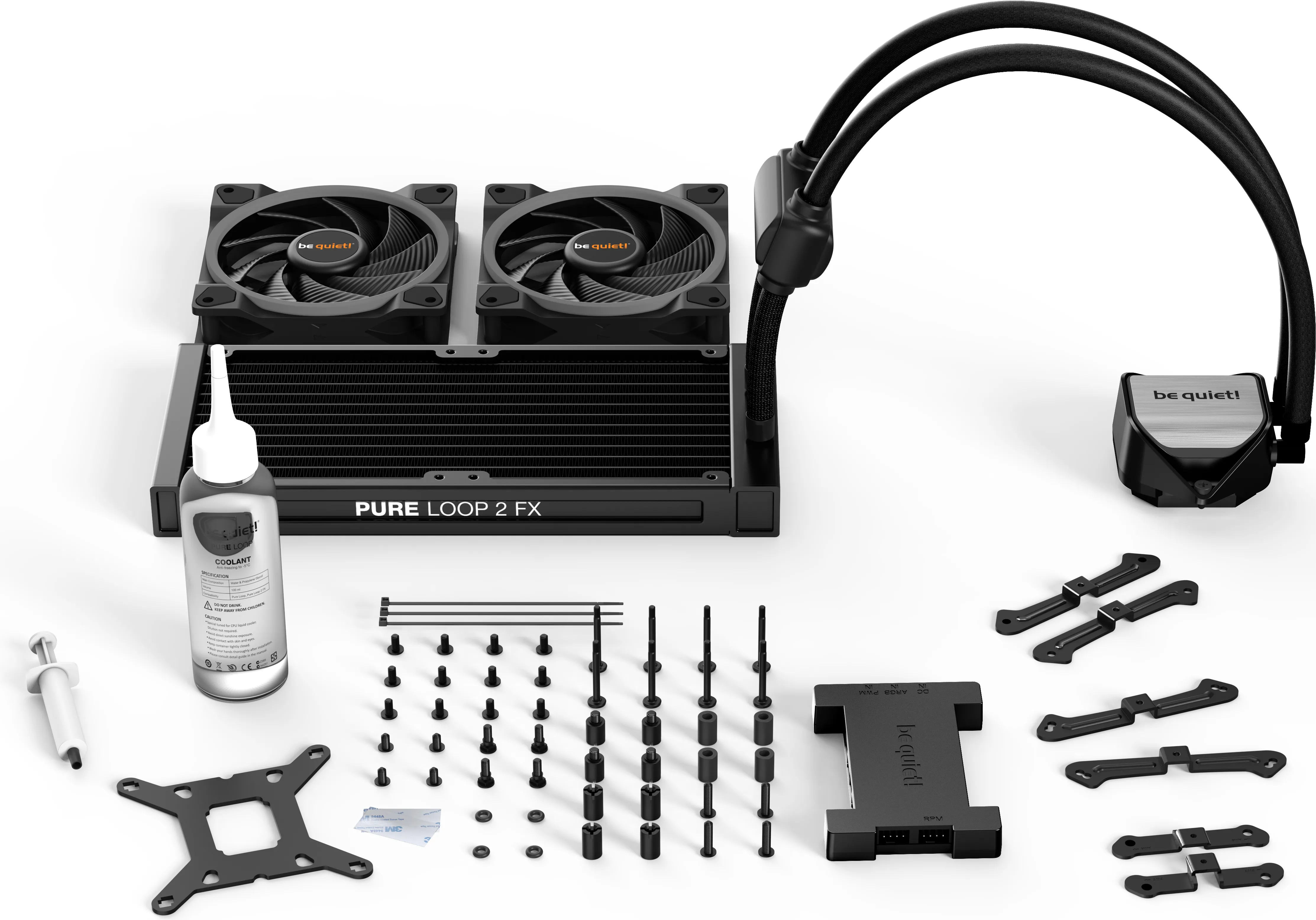 Kit Watercooling AIO be quiet! Pure Loop 2 FX RGB - 240mm (Noir)