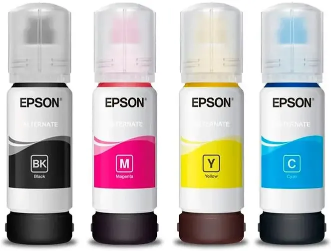 Pack 4 Cartouches d'encre Epson EcoTank 104 (Noir + Couleurs)