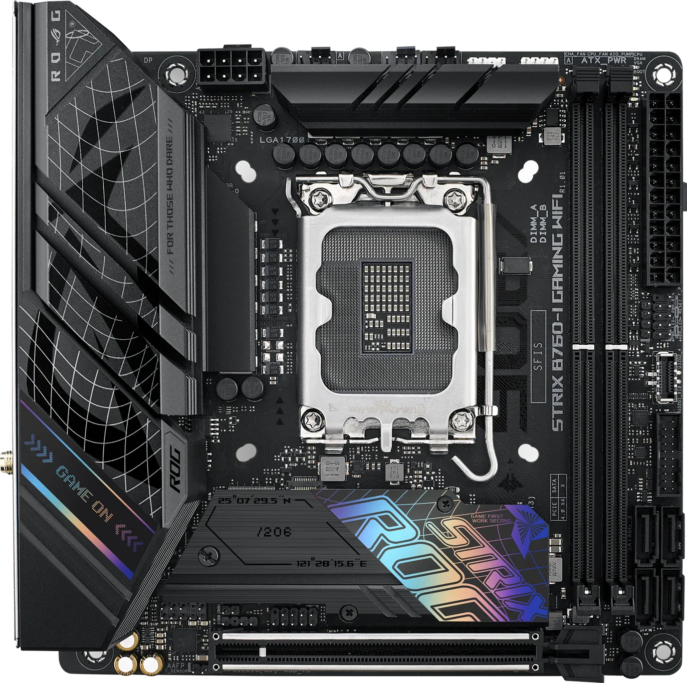 Carte Mère Asus Rog Strix B760-I Gaming WiFi DDR5 (Intel LGA 1700) Mini ITX