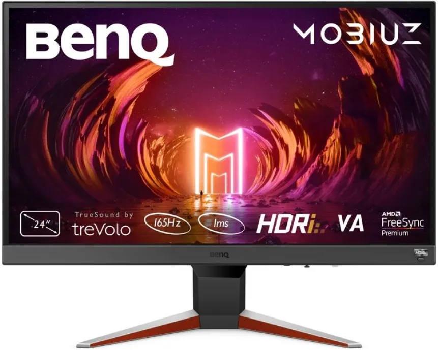 Ecran 24" BenQ Mobiuz EX240N Full HD 165Hz (Noir)