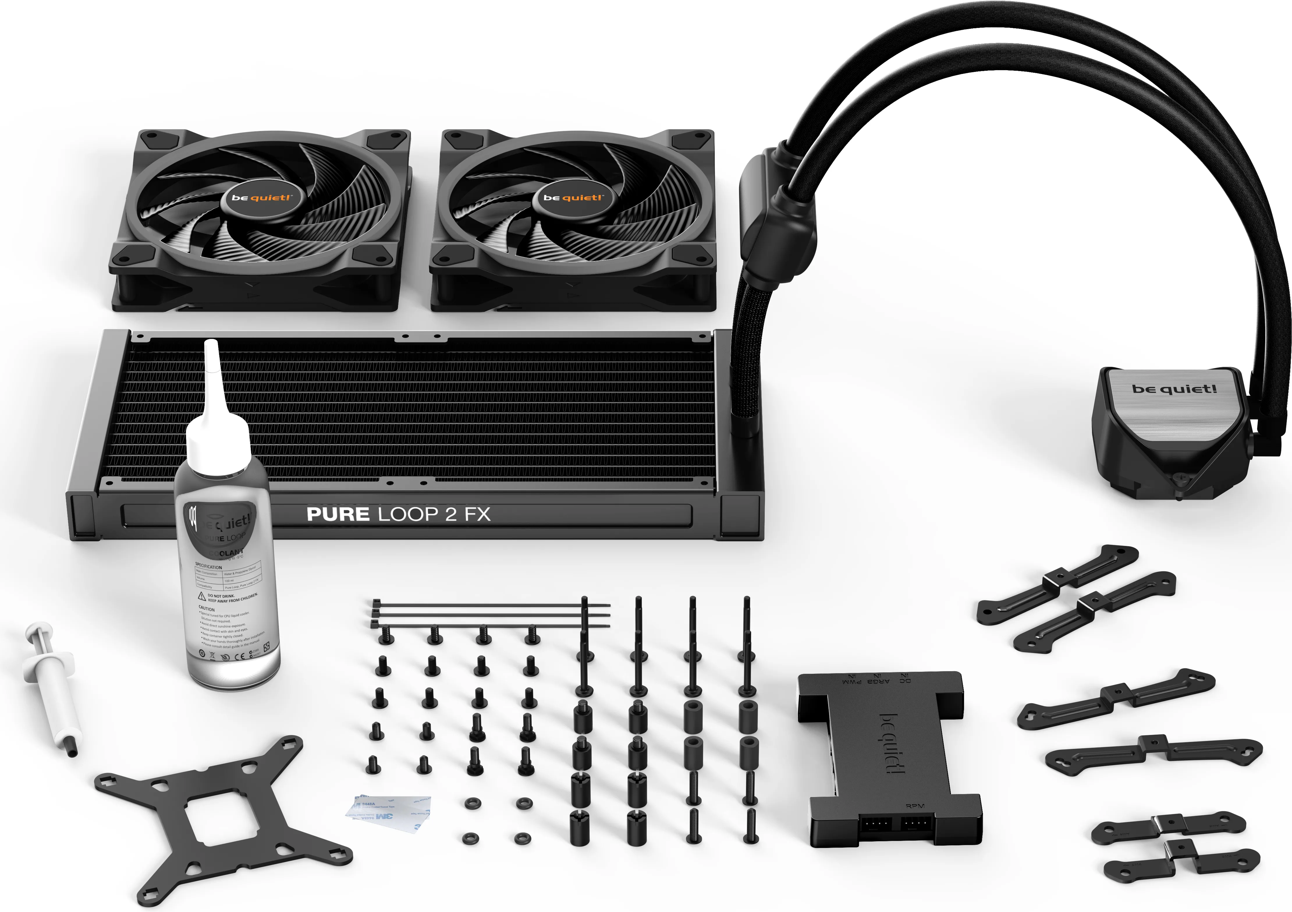 Kit Watercooling AIO be quiet! Pure Loop 2 FX RGB - 280mm (Noir)