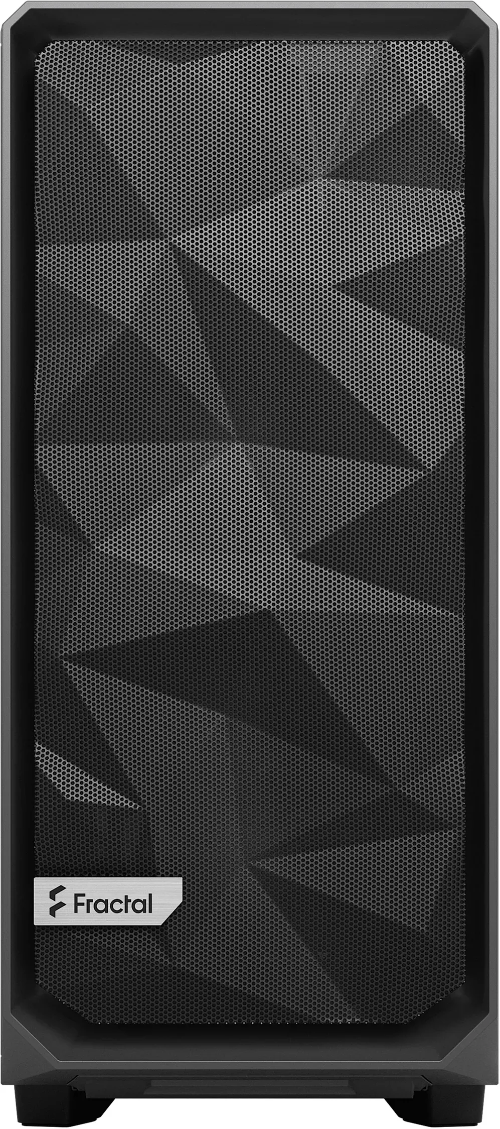 Boitier Moyen Tour ATX Fractal Design Meshify 2 Compact avec panneau vitré (Gris)