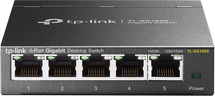 Switch réseau ethernet Gigabit TP-Link TL-SG105S - 5 ports