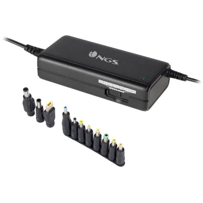 Chargeur universel NGS pour ordinateur portable 90W (11 embouts)