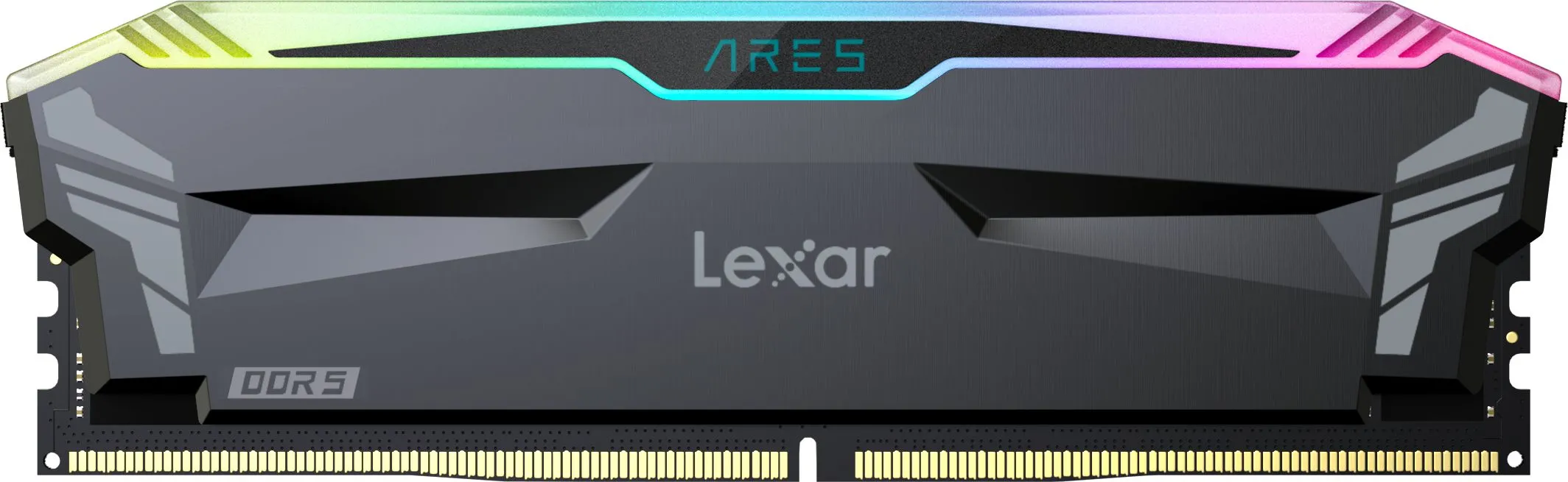 Kit Barrettes mémoire 32Go (2x16Go) DIMM DDR5 Lexar Ares RGB  6400MHz (Noir)