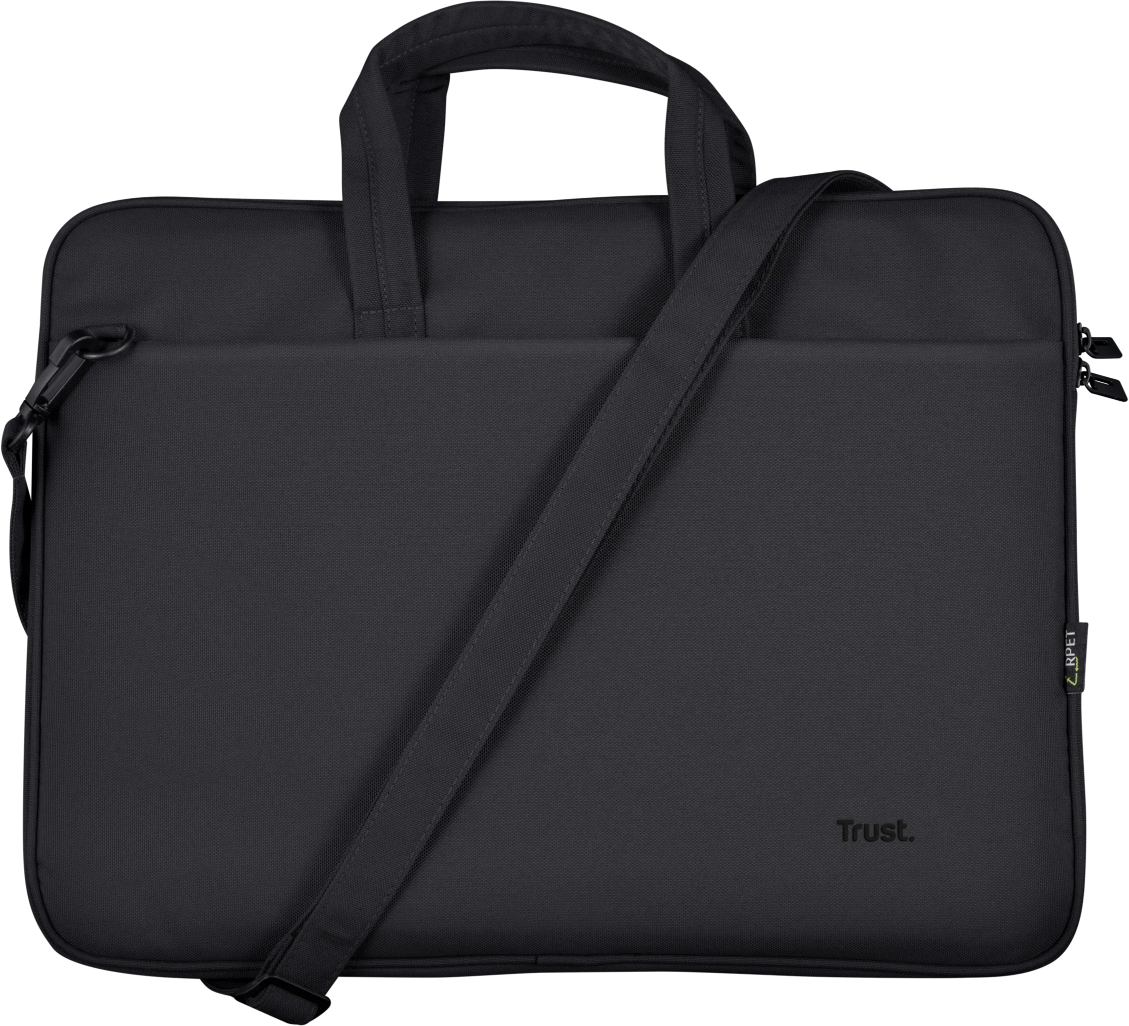 Sacoche Ordinateur Portable Trust Bologna 16" max + Souris sans fil Yvi+ (Noir)
