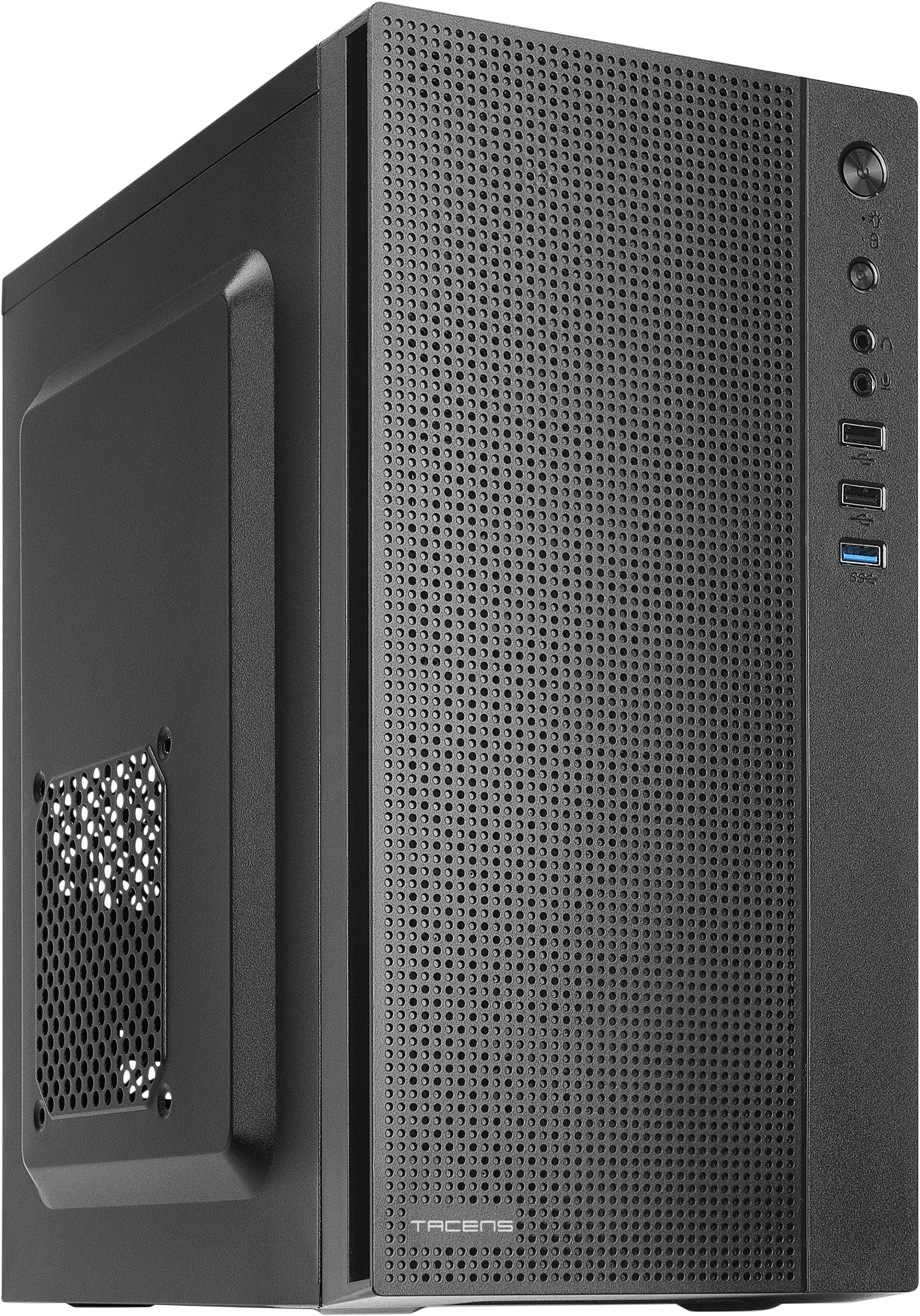 Boitier Mini Tour Micro ATX Anima AC5500 avec alimentation 500W (Noir)