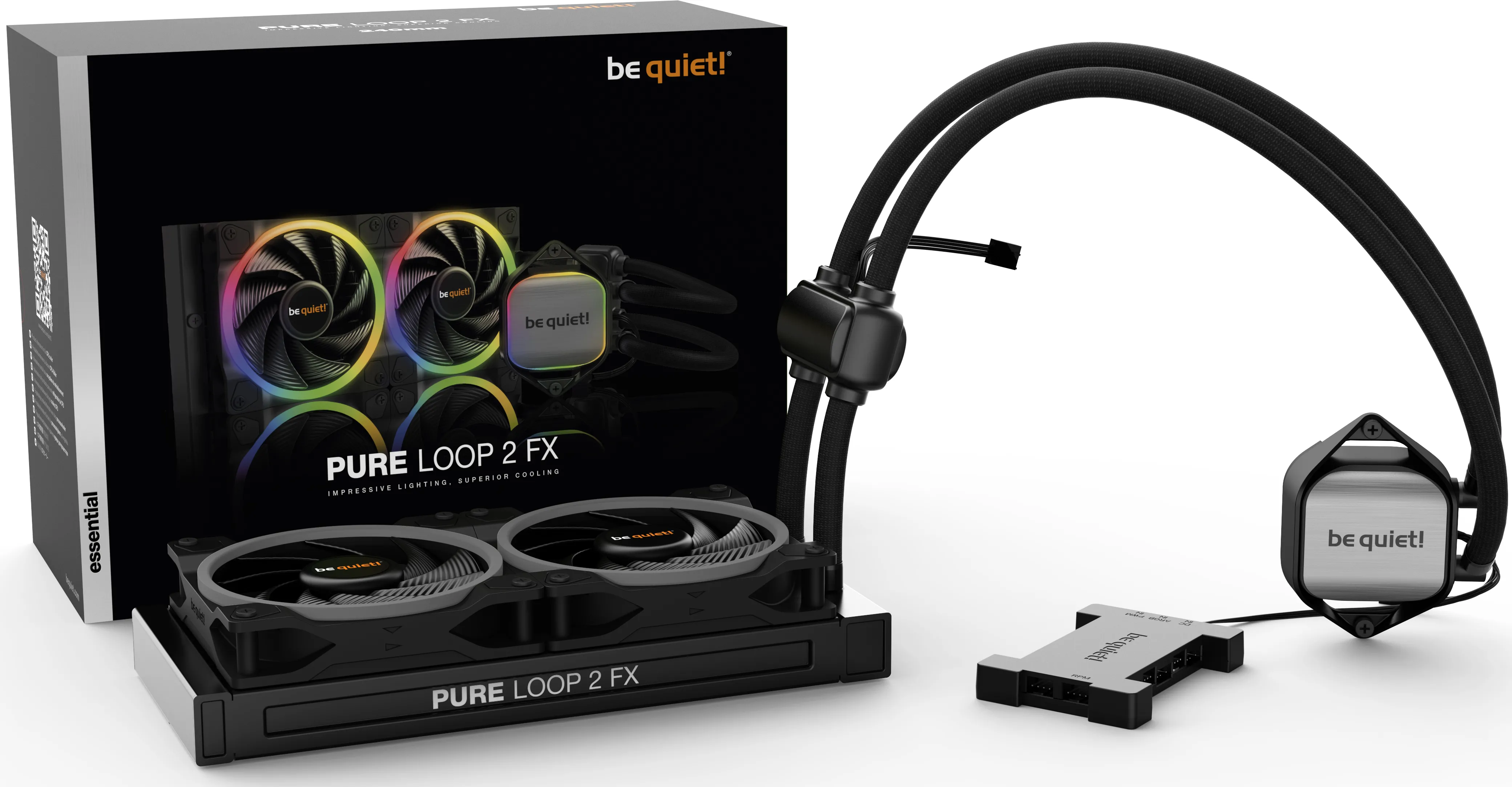 Kit Watercooling AIO be quiet! Pure Loop 2 FX RGB - 240mm (Noir)