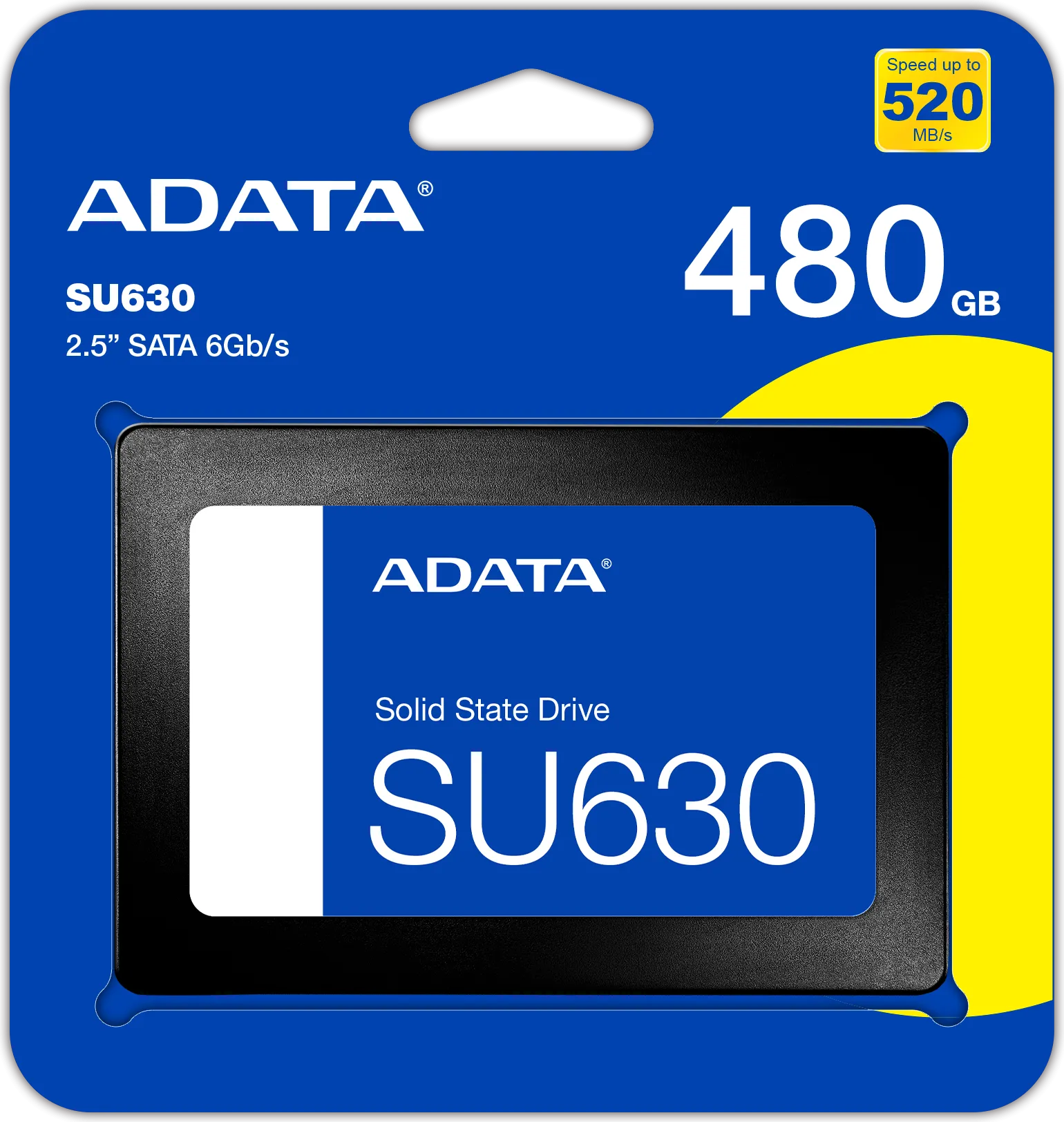Disque SSD Adata Ultimate SU630 480Go - S-ATA 2,5"