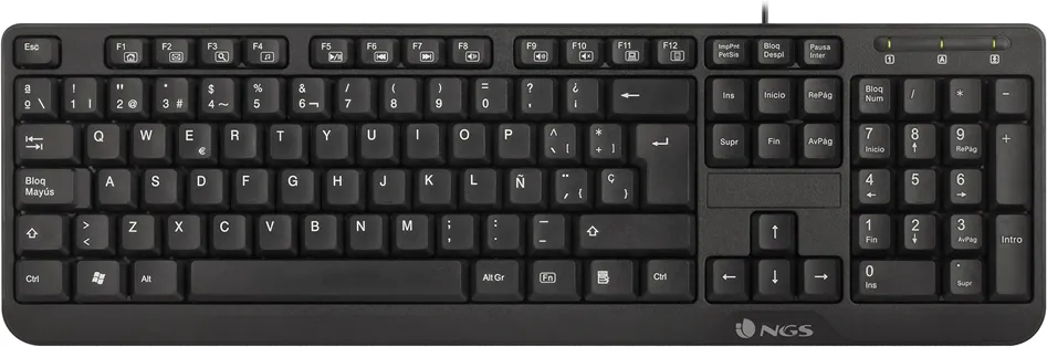 Clavier filaire NGS Funky V3 (Noir)