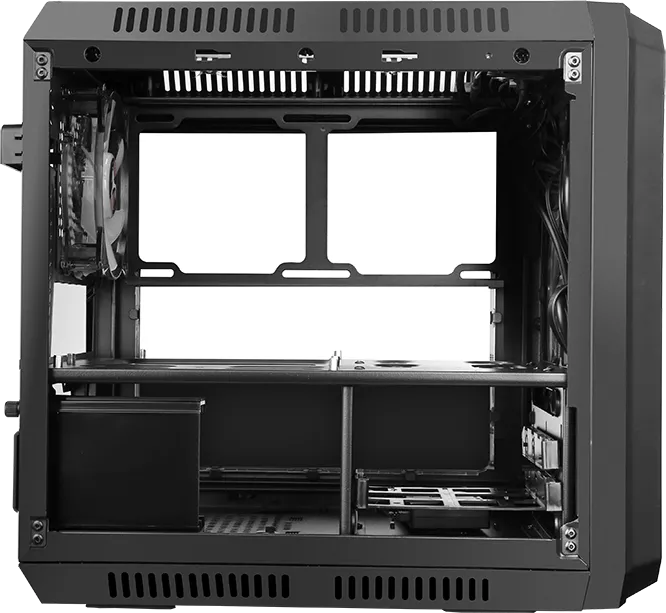 Boitier Cube Micro ATX iTek QBO 8 Evo RGB avec fenêtre (Noir)