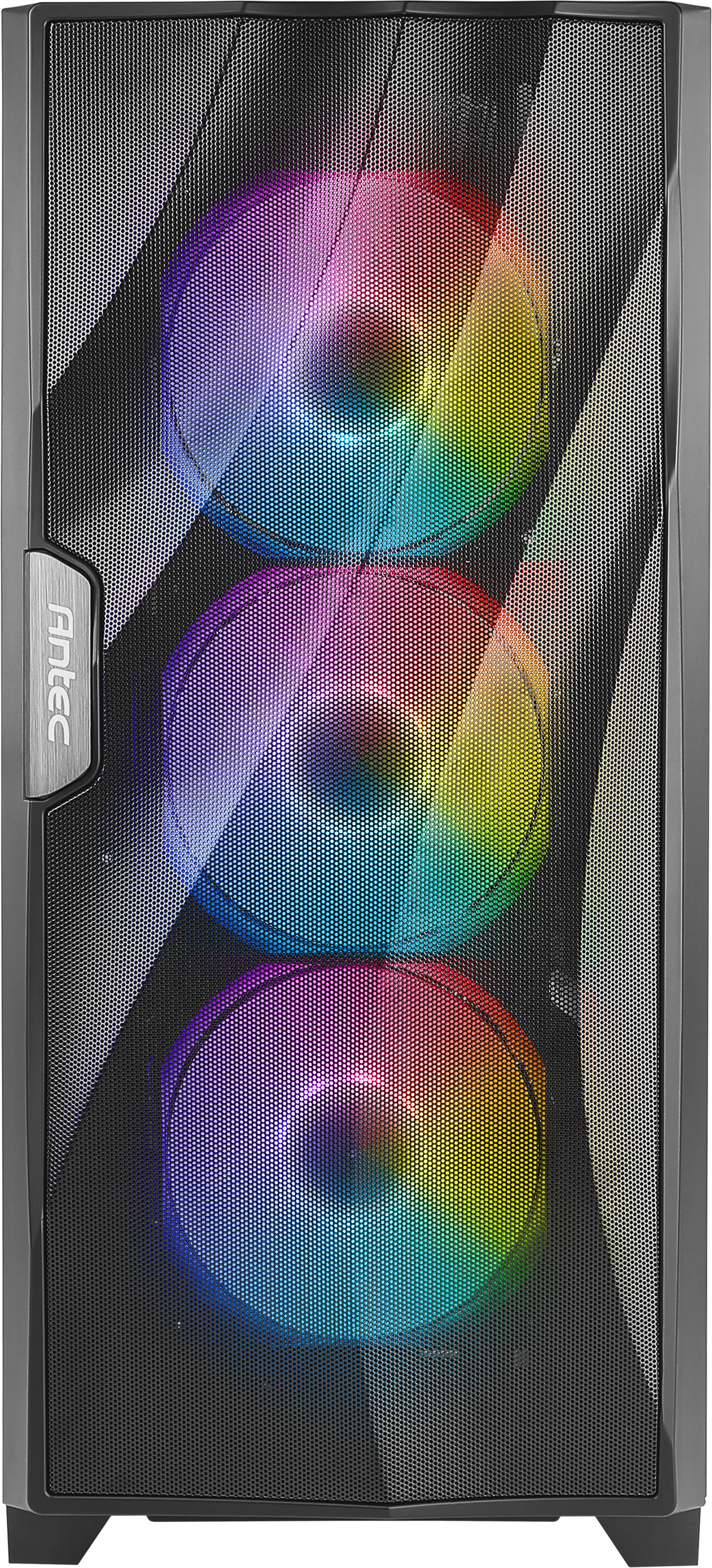 Boitier Moyen Tour ATX Antec Dark Fleet DF700 Flux RGB avec panneau vitré (Noir)