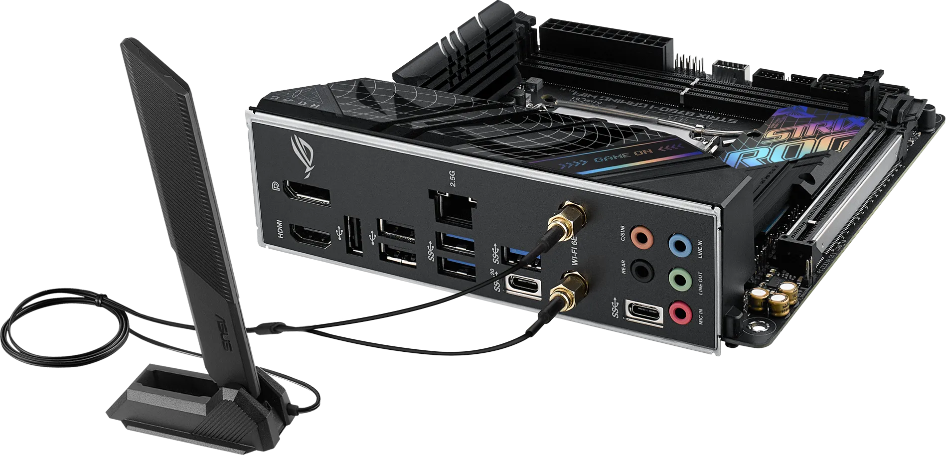 Carte Mère Asus Rog Strix B760-I Gaming WiFi DDR5 (Intel LGA 1700) Mini ITX