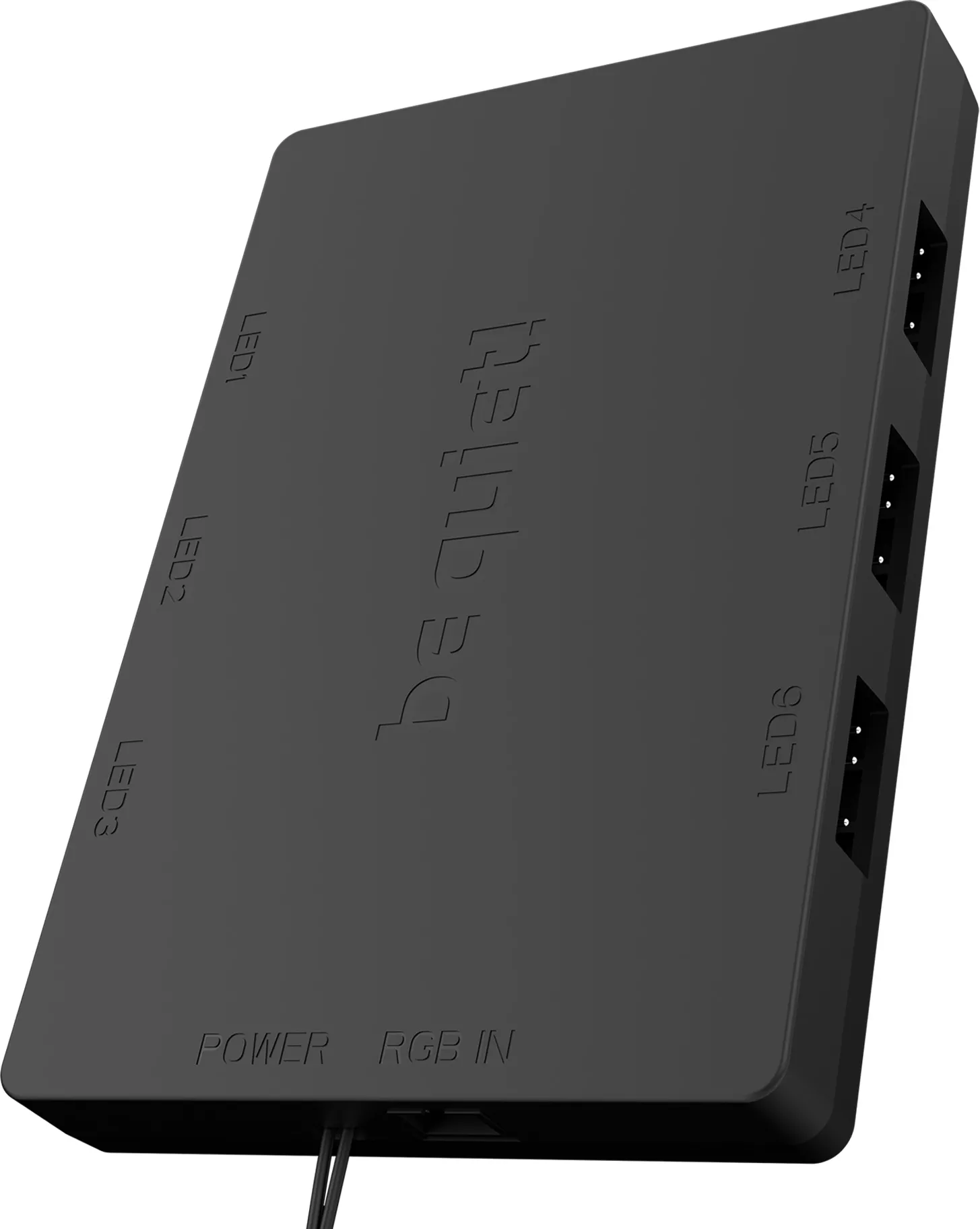 Lot de 3 Ventilateurs de boitier be quiet! Light Wings RGB - 12cm (Noir)