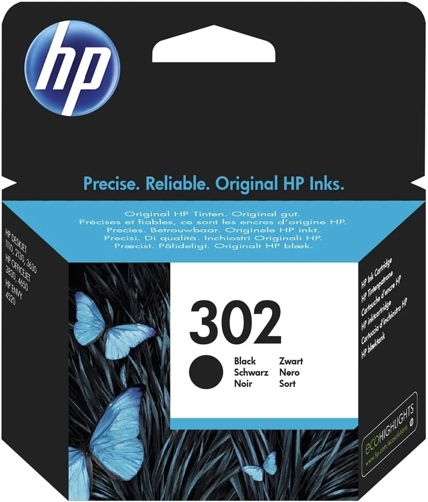 Cartouche d'encre HP 302 (Noir)