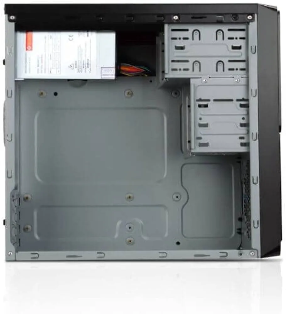 Boitier Tour Micro ATX MaxInPower Smart BM1080 + Alimentation 480W (Noir)