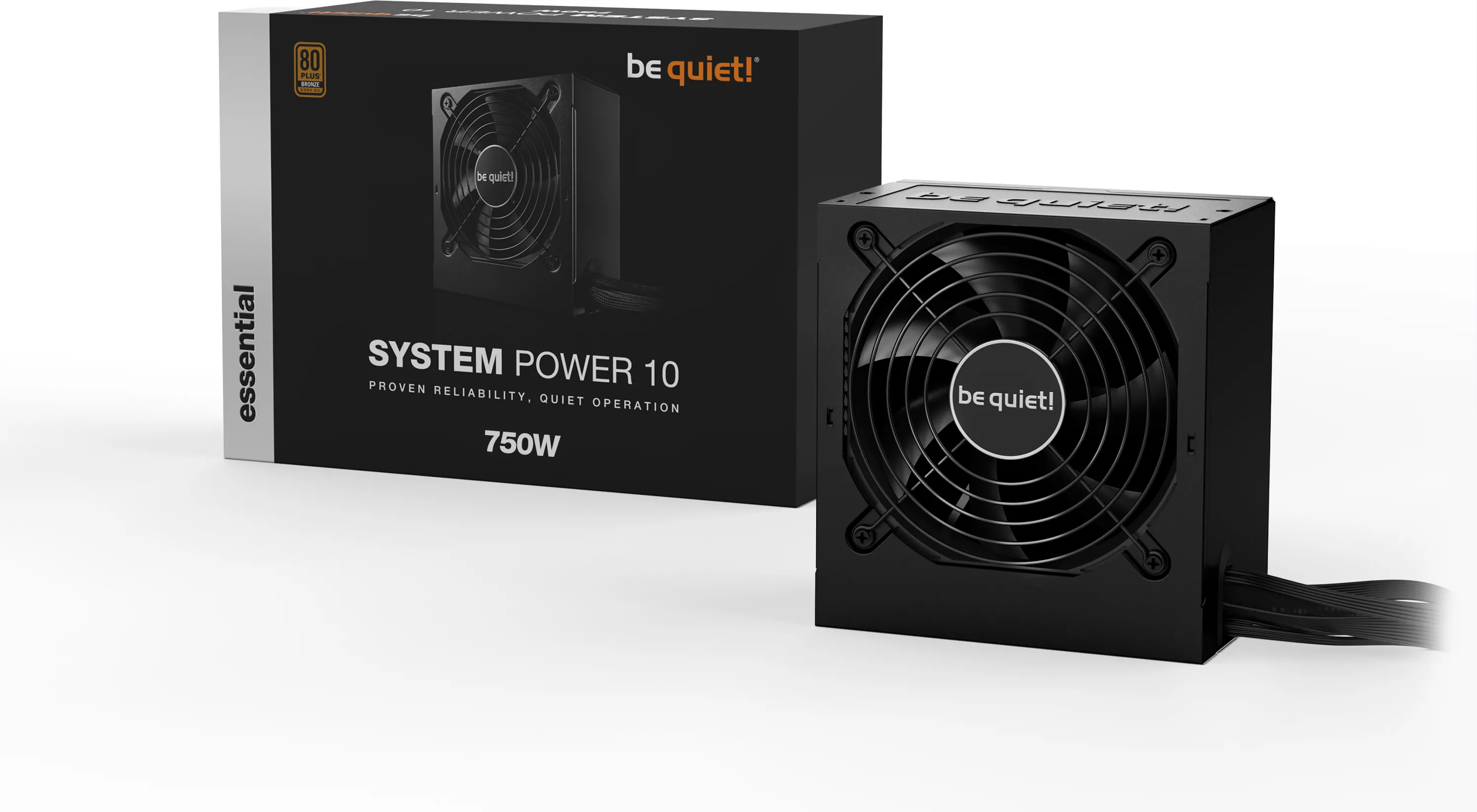 Alimentation ATX be quiet! System Power 10 - 750W (Noir)