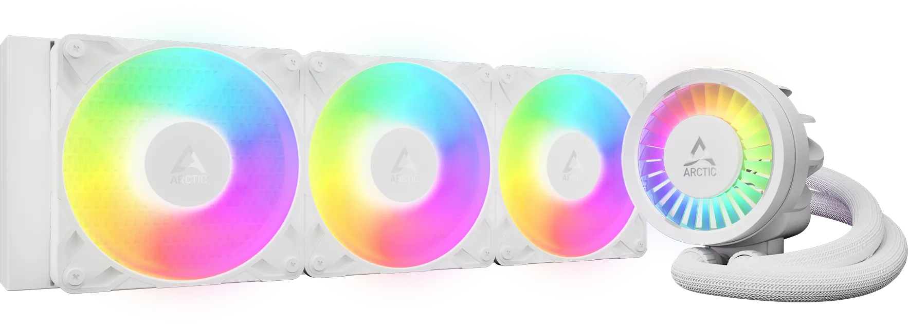 Kit Watercooling AIO Arctic Liquid Freezer III Pro RGB - 360mm (Blanc)